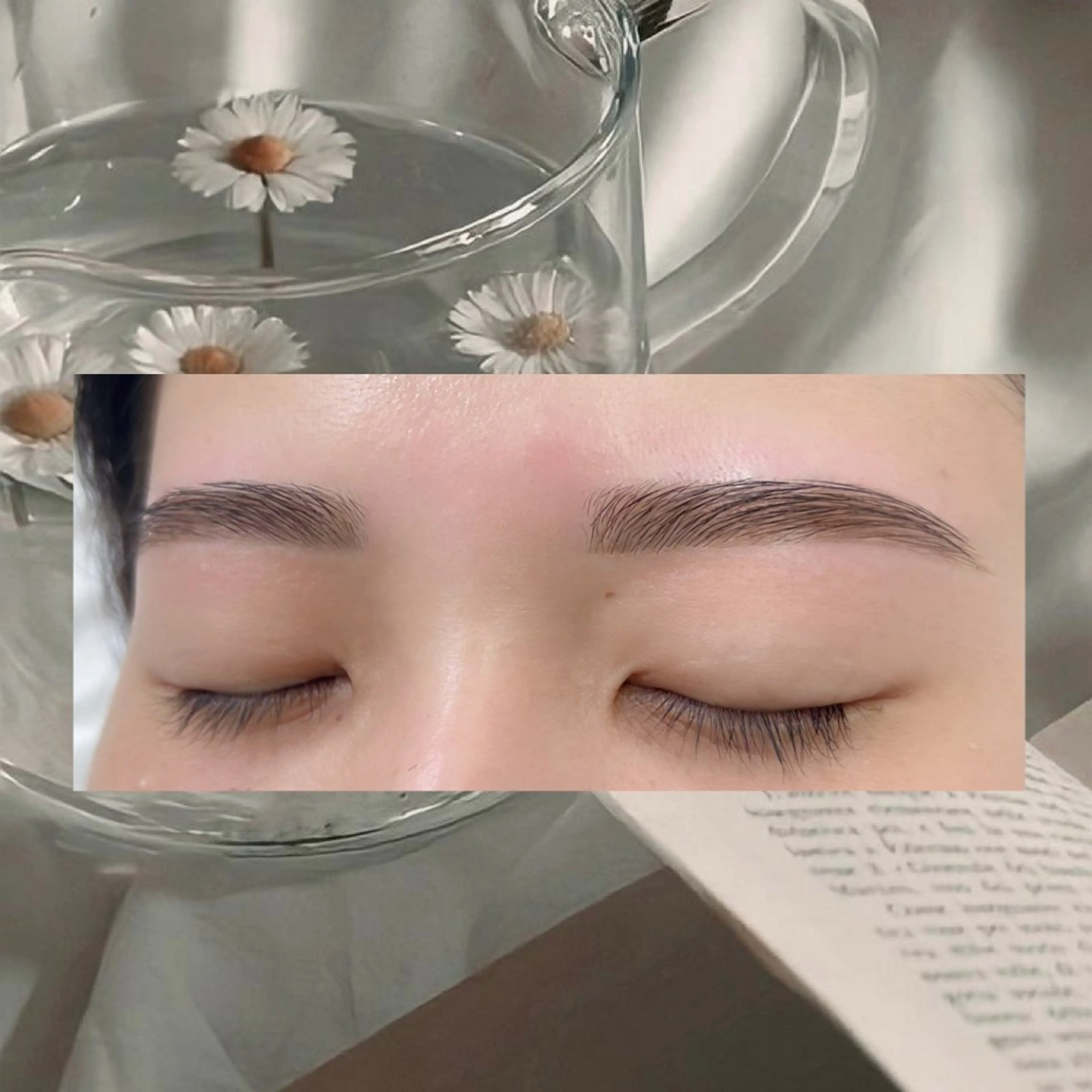 【学割U24】アイブロウwax＋間引き（メイク、指名料込）の写真