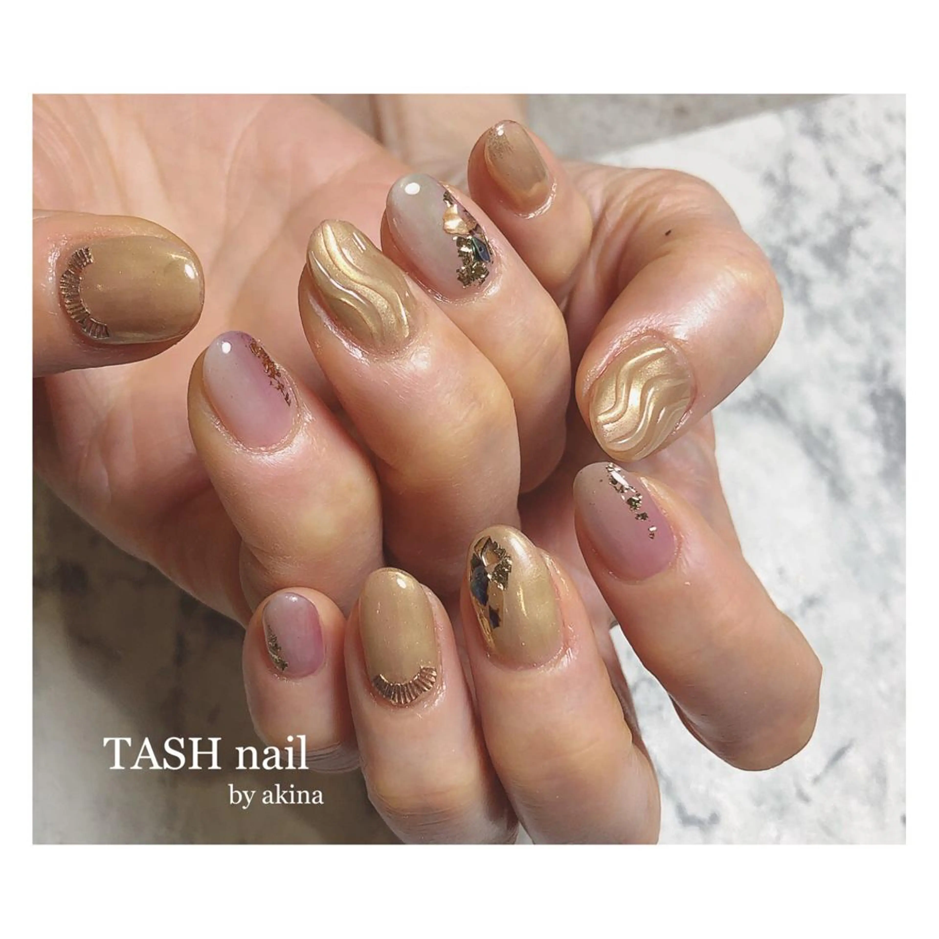 ネイル TASH nailのネイルデザイン