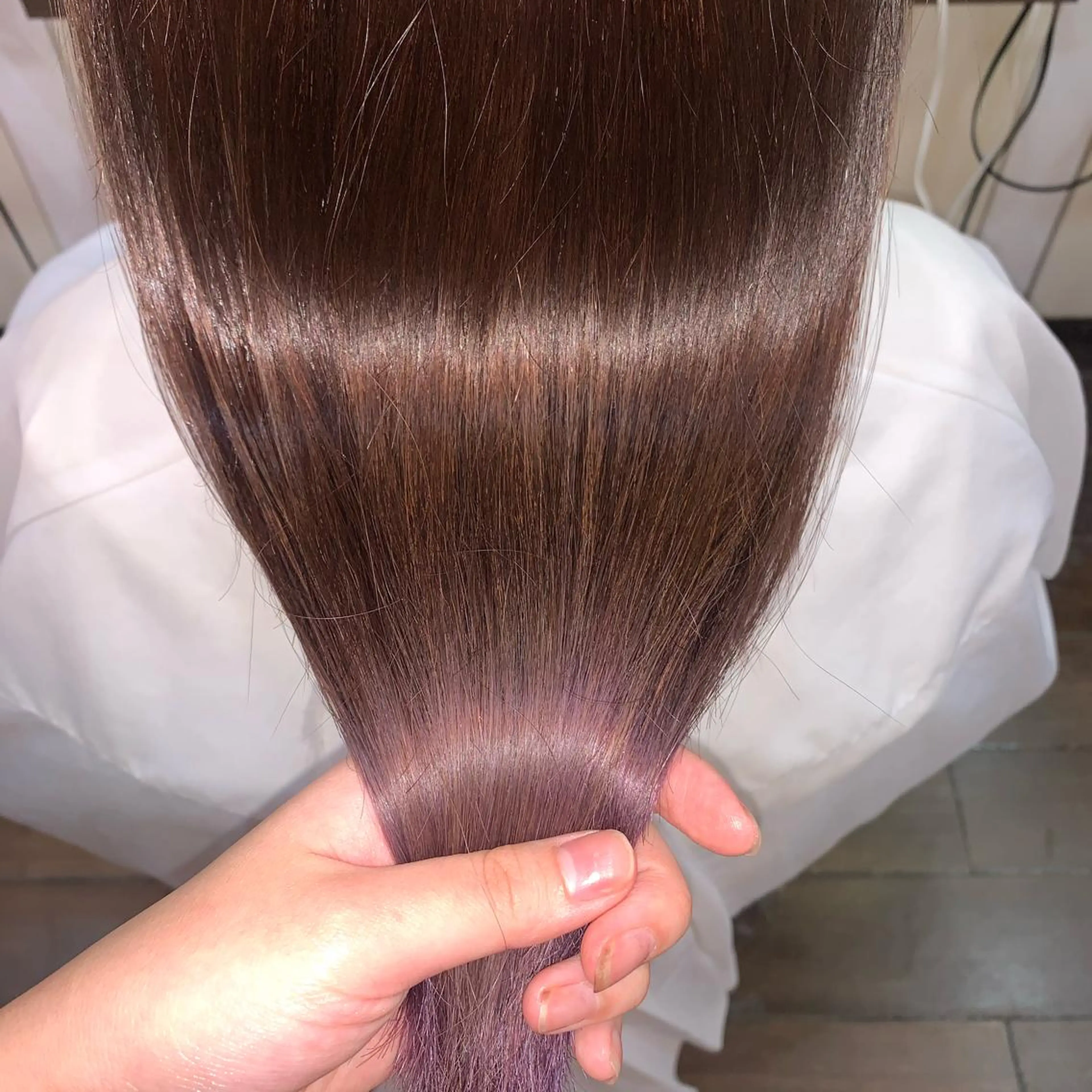 ロング トリートメント トリートメント 韓国ヘア🦋 MIYUのヘアスタイル