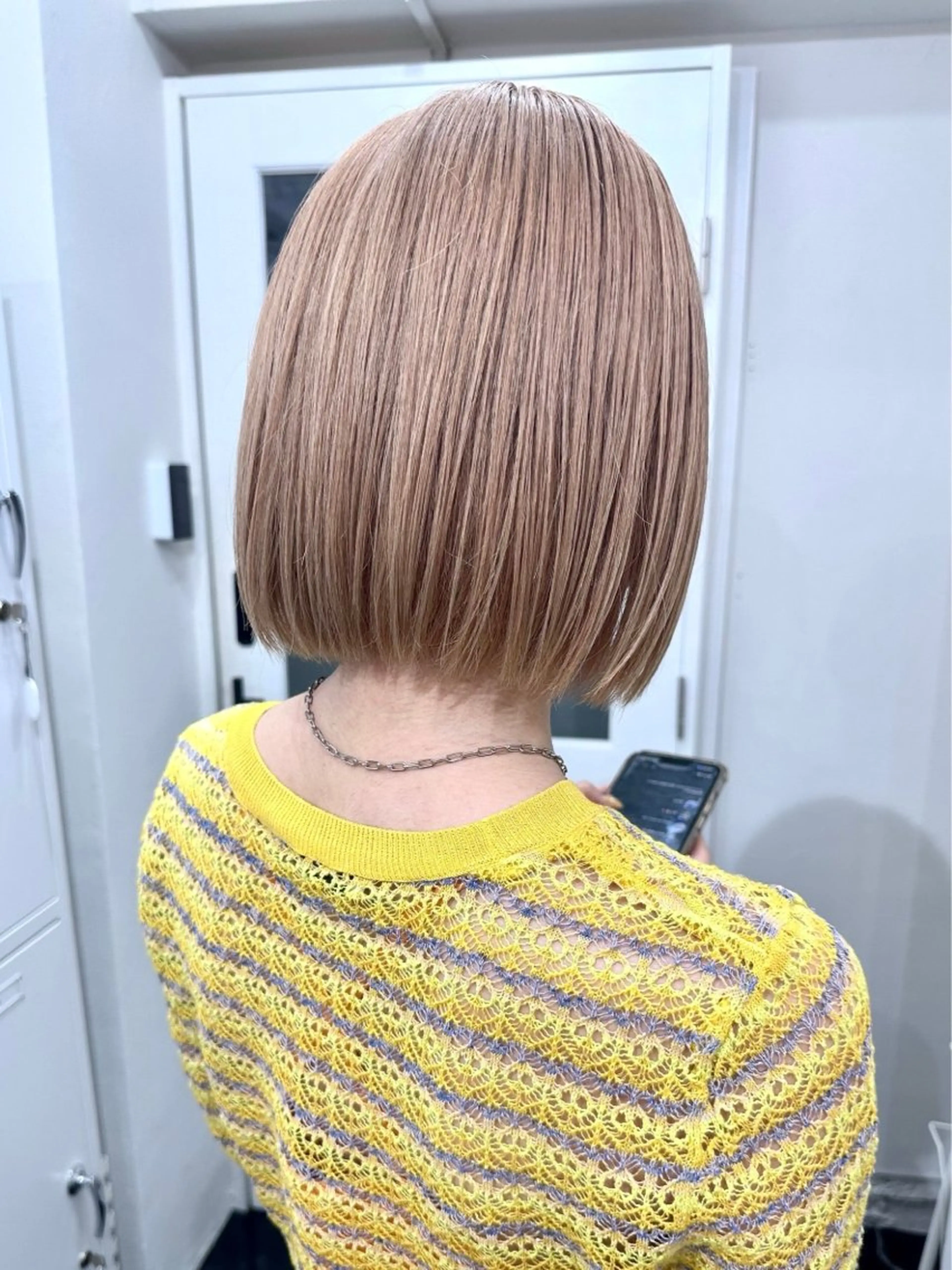 ショート カラー 🍷暖色カラー🍷 HINATAのヘアスタイル