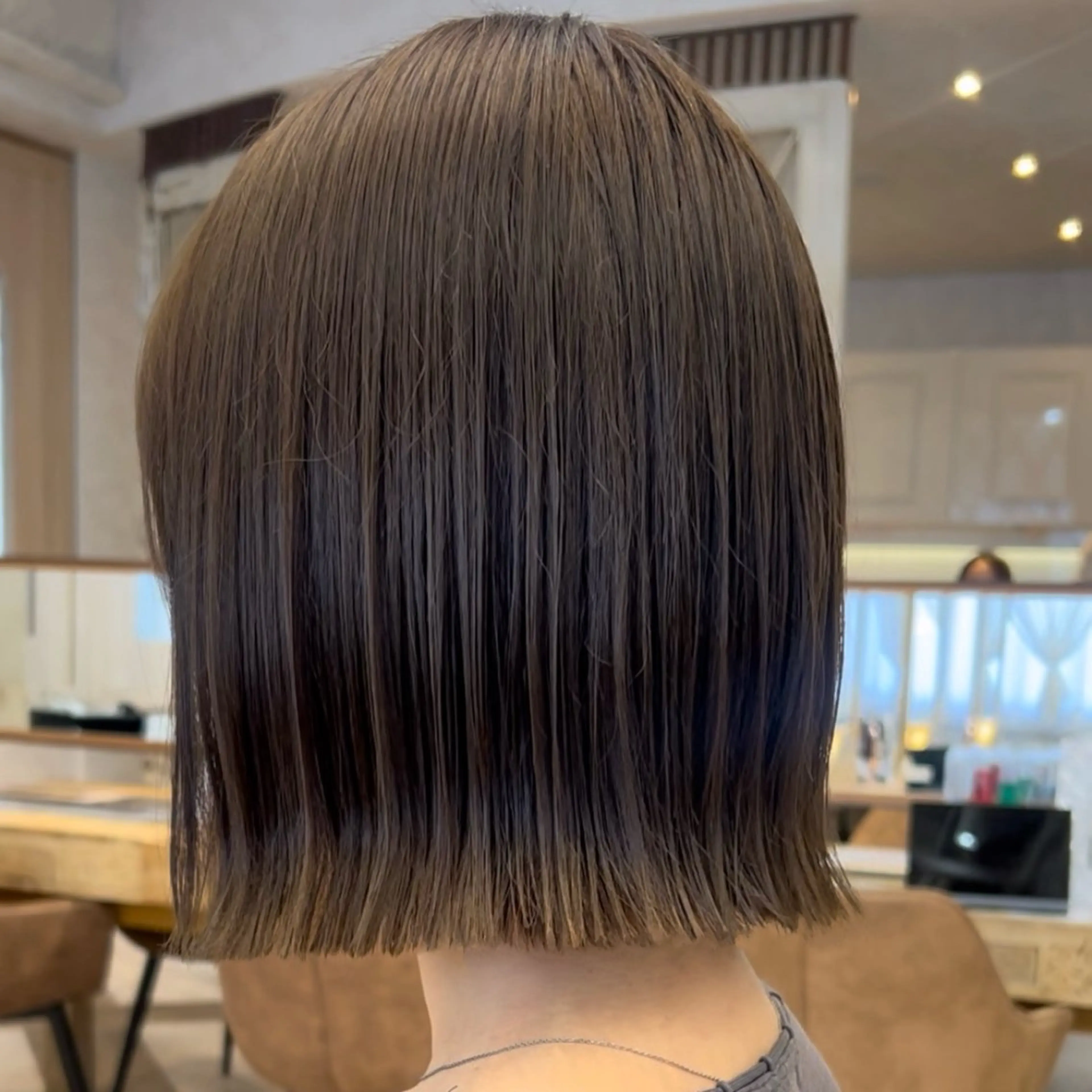 ショート カット ヘアカラー 艶カラー/ボブ /似合わせ/田口愛那のヘアスタイル