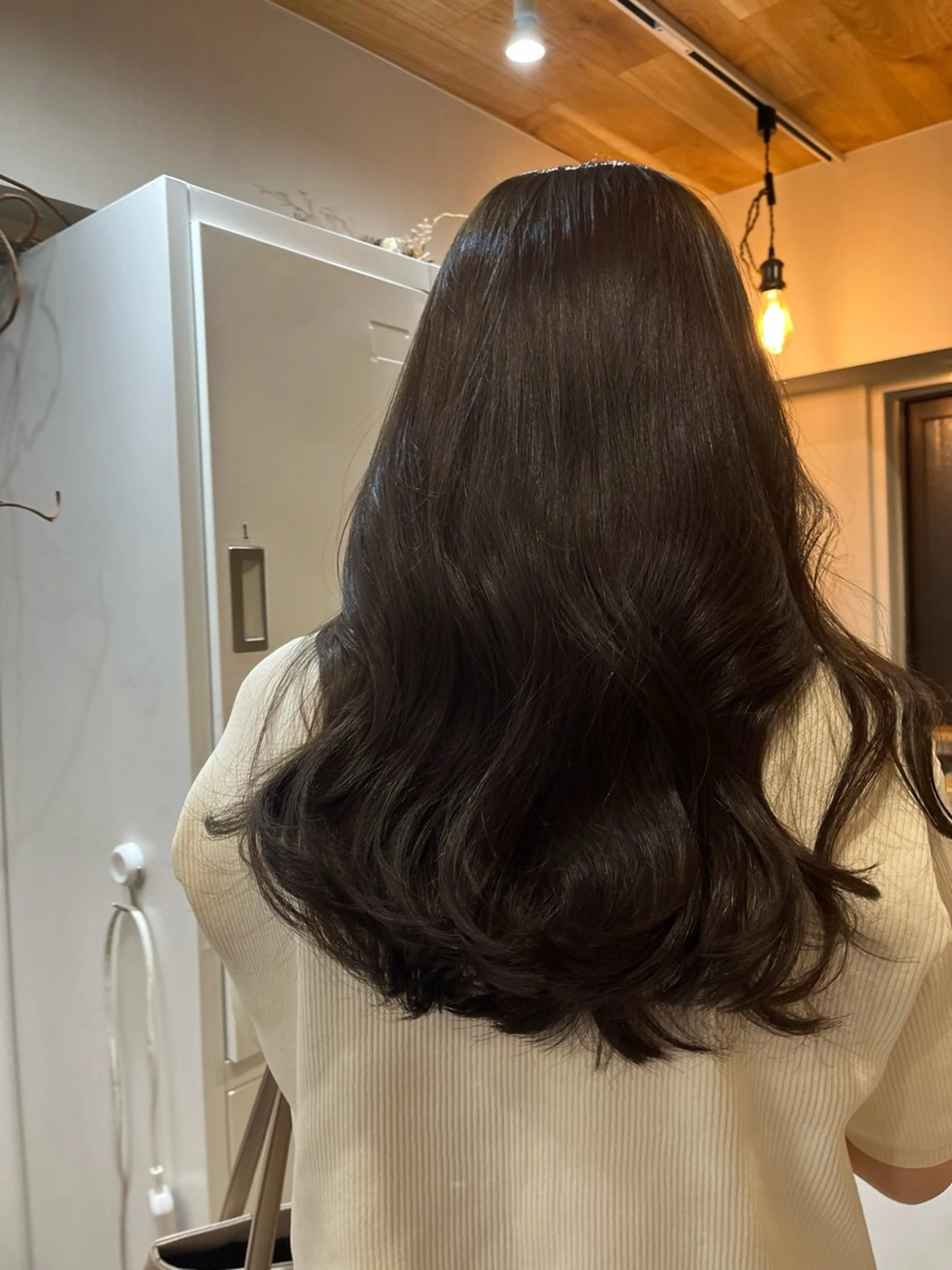 ロング カラー 下石怜子/レイヤー/ 透明感カラーのヘアスタイル