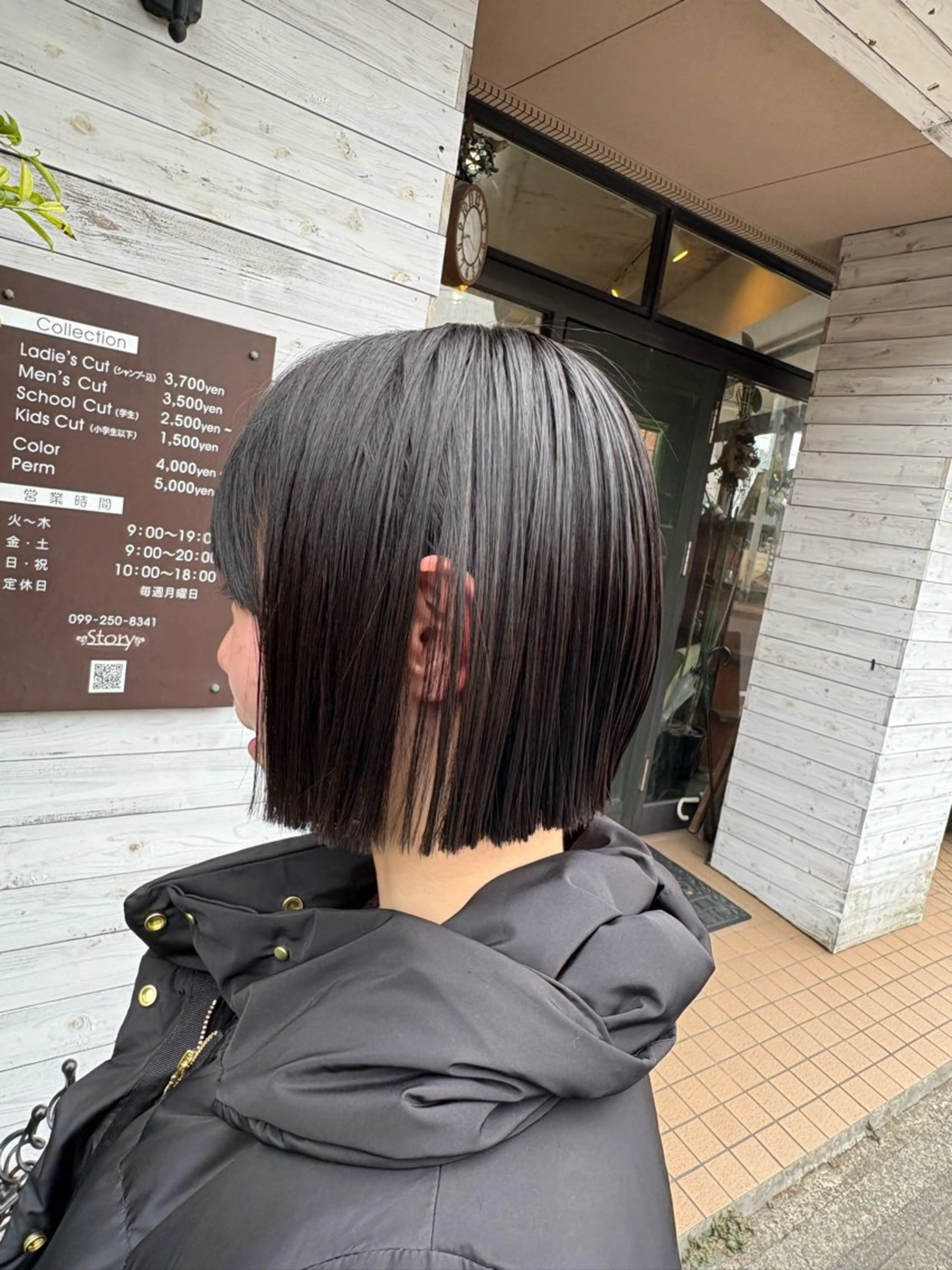 ショート ボブ STORY所属・Story マリエのヘアスタイル