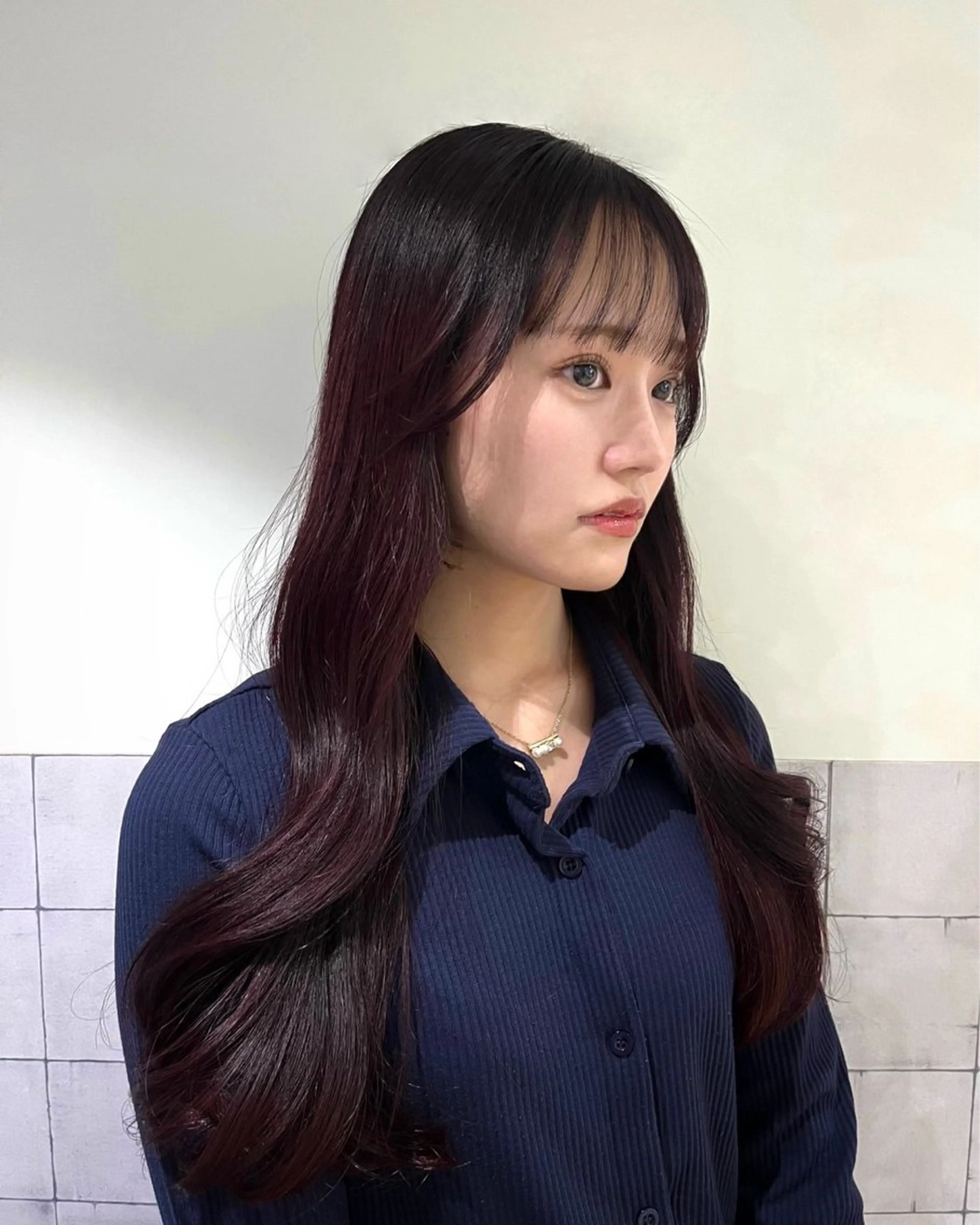 ロング カラー AO所属・RISAKO 艶髪モテヘア🎀府中のヘアスタイル