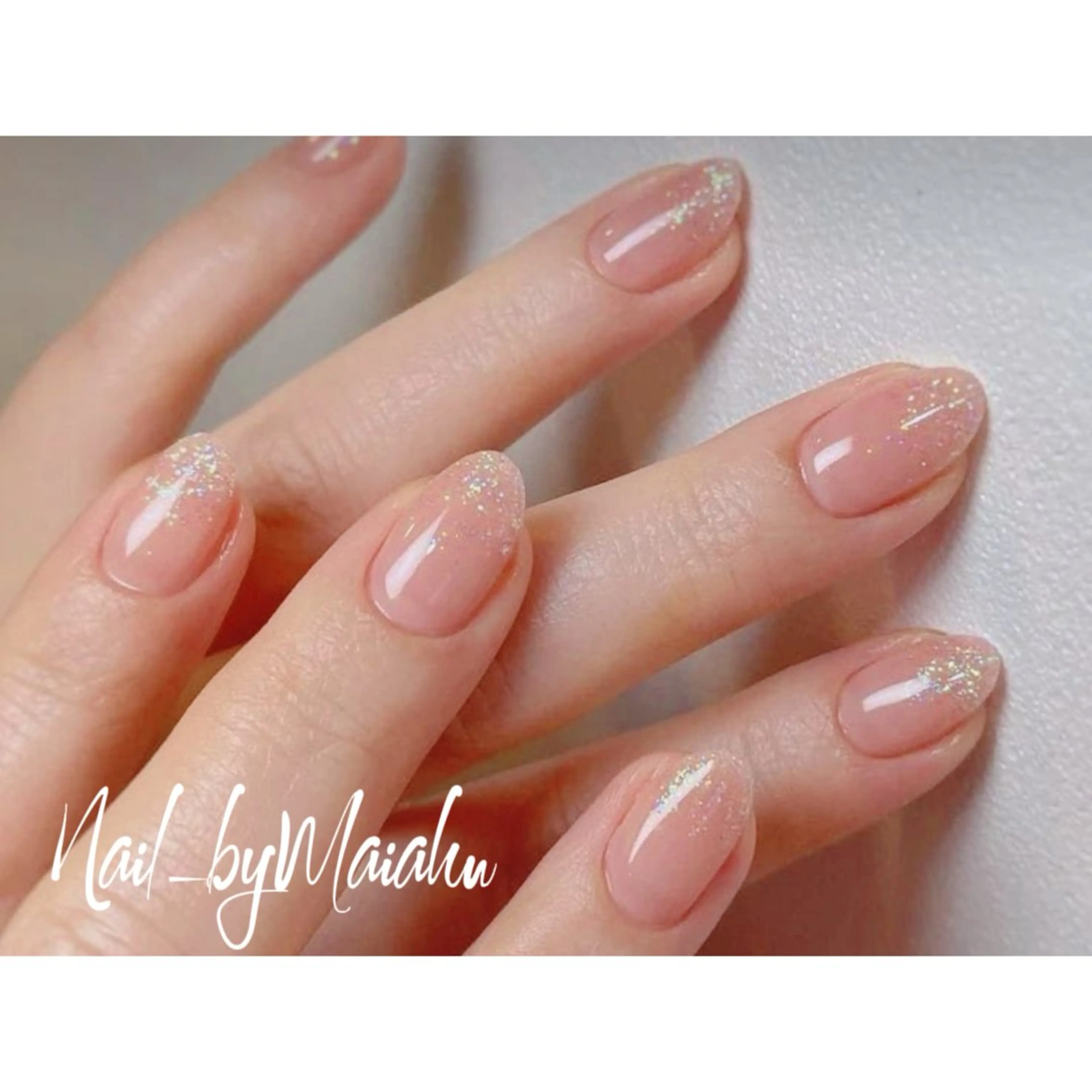 ネイル ハンドネイル ⏦マイアン 𐙚 NUDGE⏦のネイルデザイン