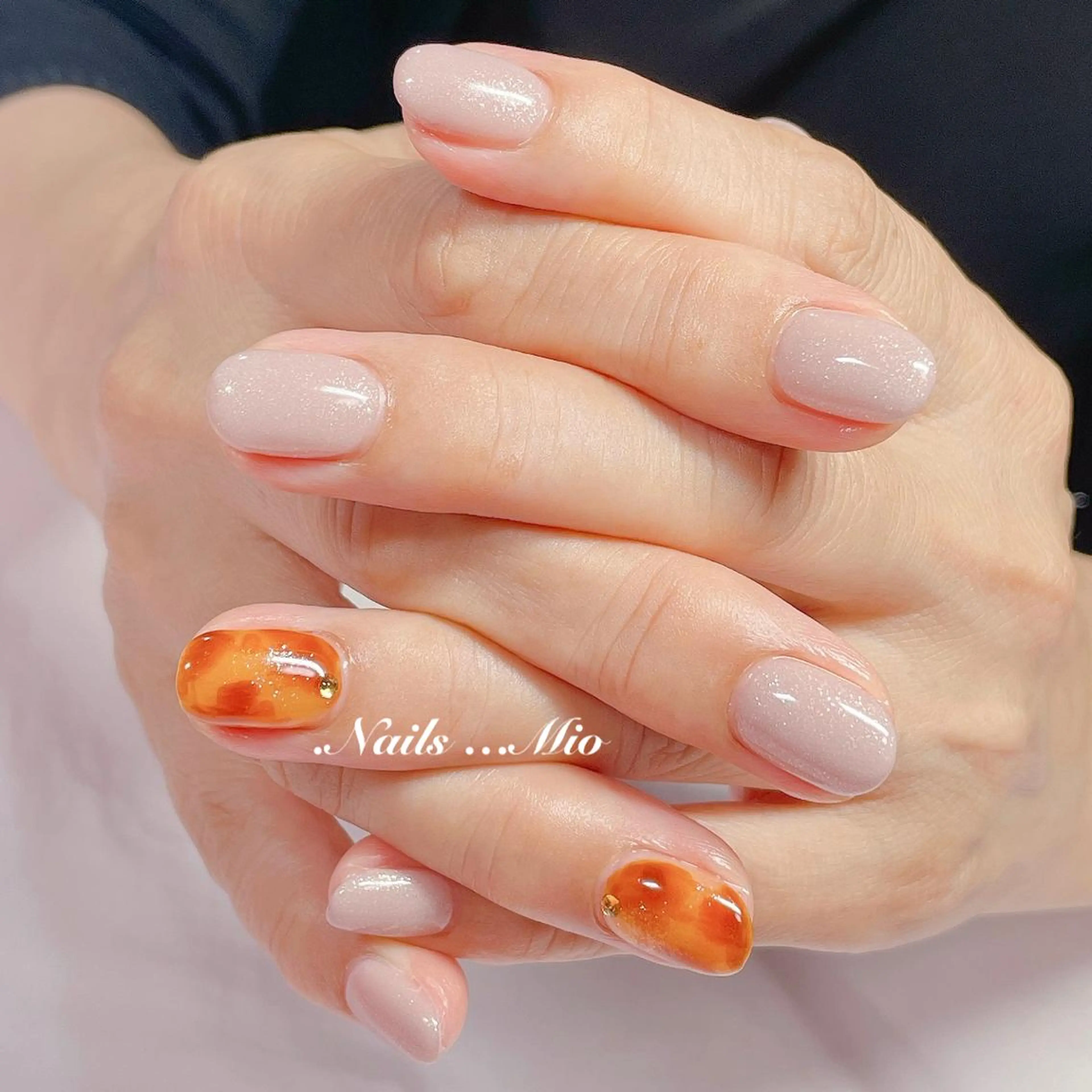 ネイル アートネイル ジェルネイル .Nails Mio 赤羽西ネイルサロンのネイルデザイン