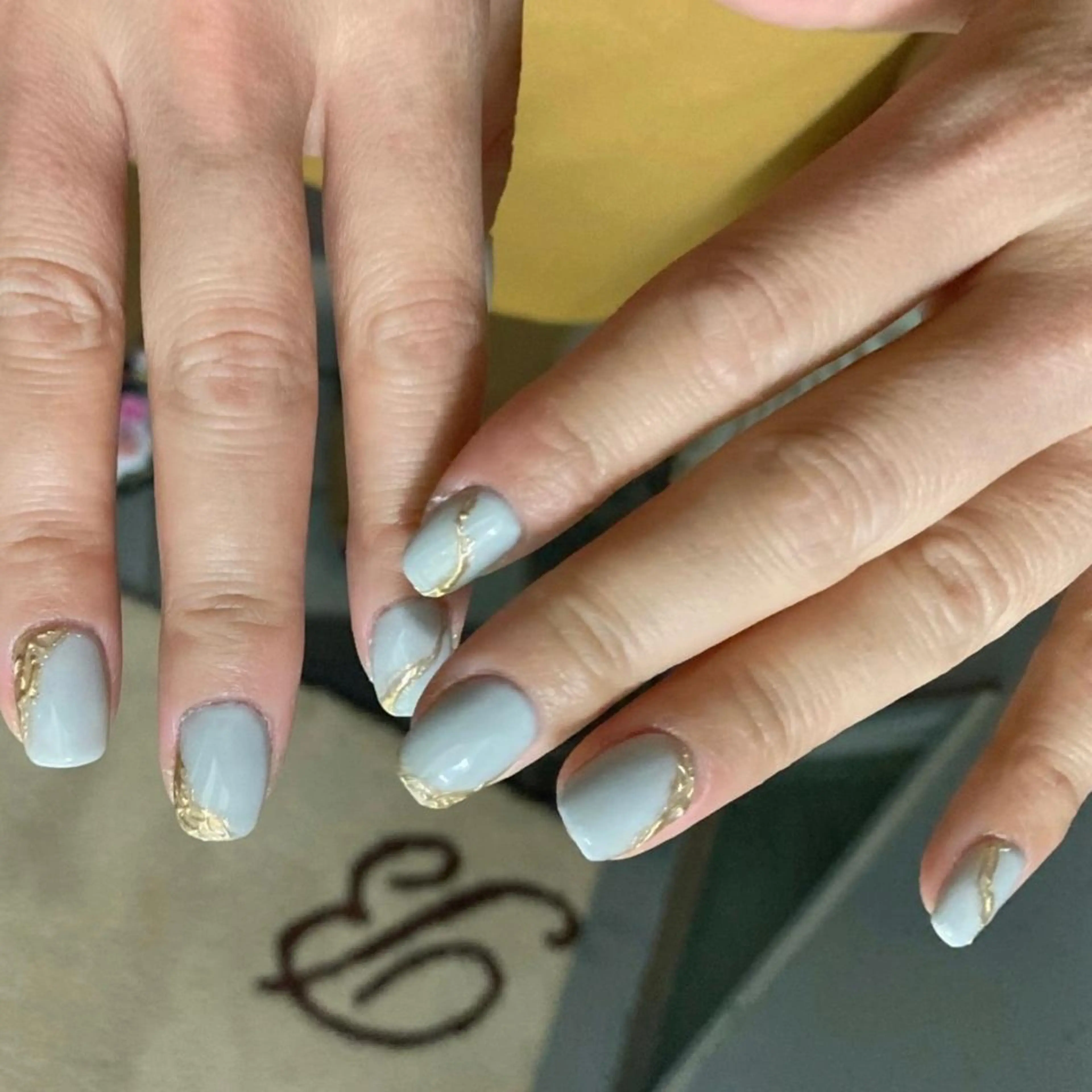 ネイル アートネイル ミラーネイル ワンカラーネイル ハンドネイル Mojyam nail所属・松本 実咲のネイルデザイン