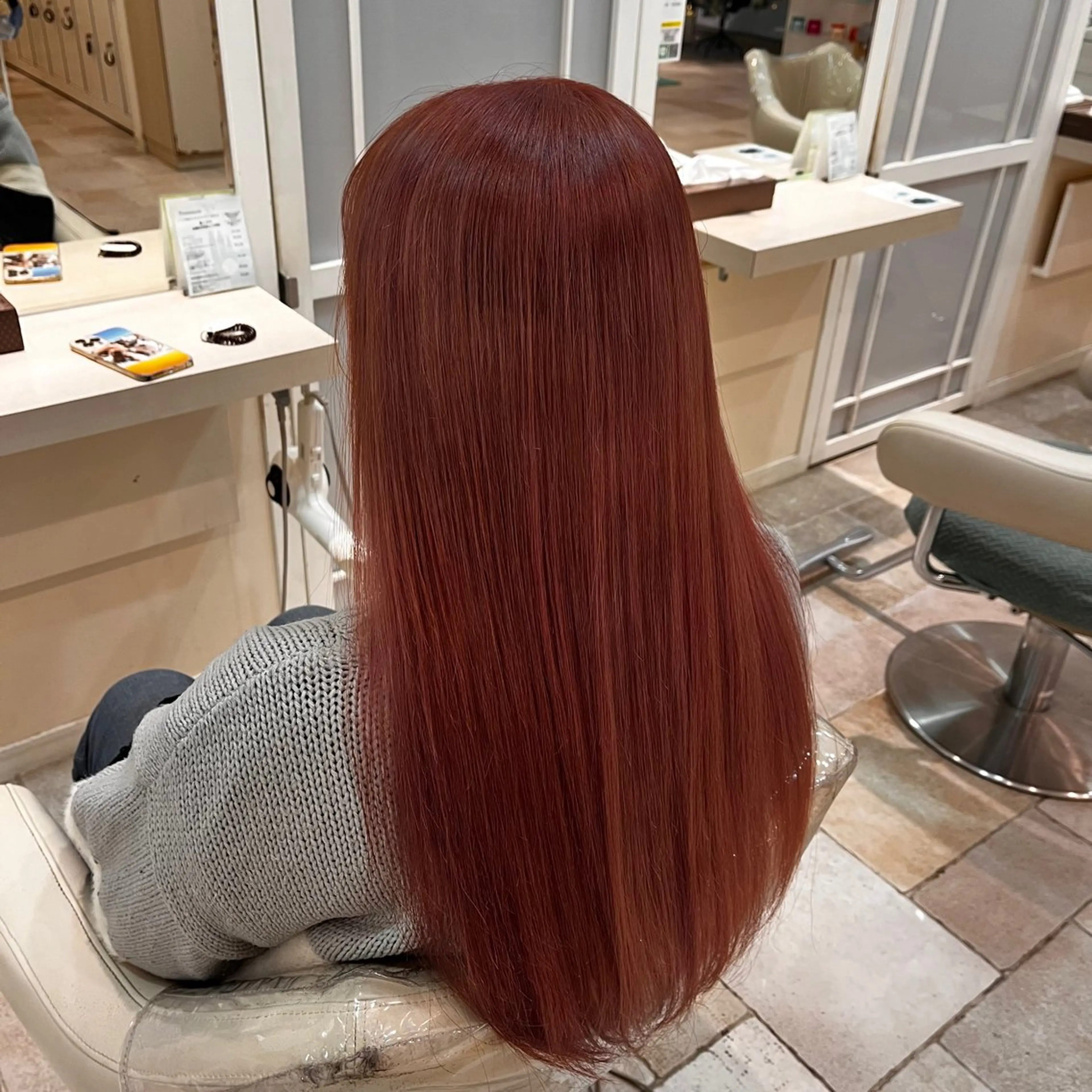 ロング 青木 あいかのヘアスタイル