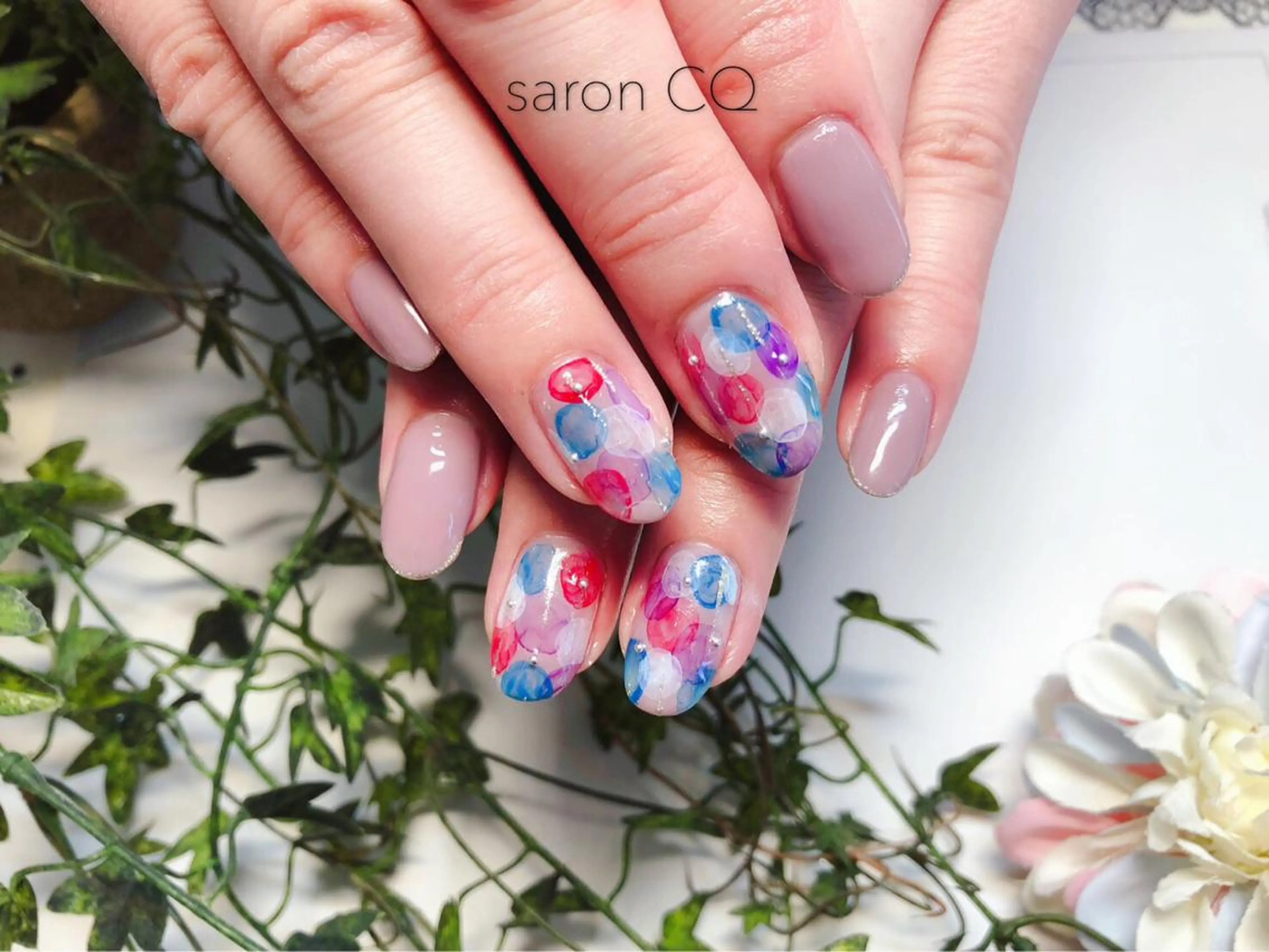 ネイル トータルビューティー CQのネイルデザイン