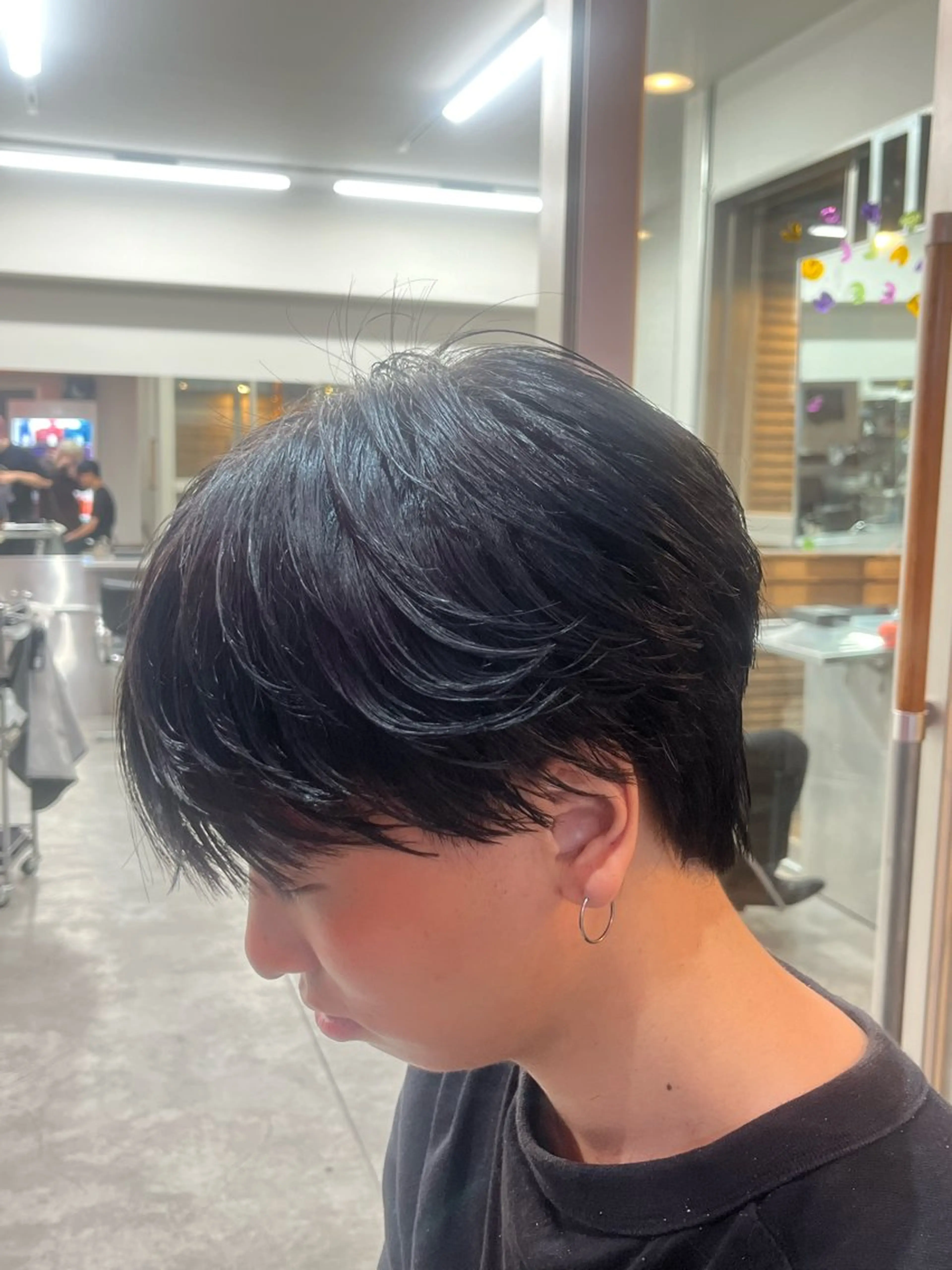 メンズハイトーン 北斗💍レイヤーのヘアスタイル