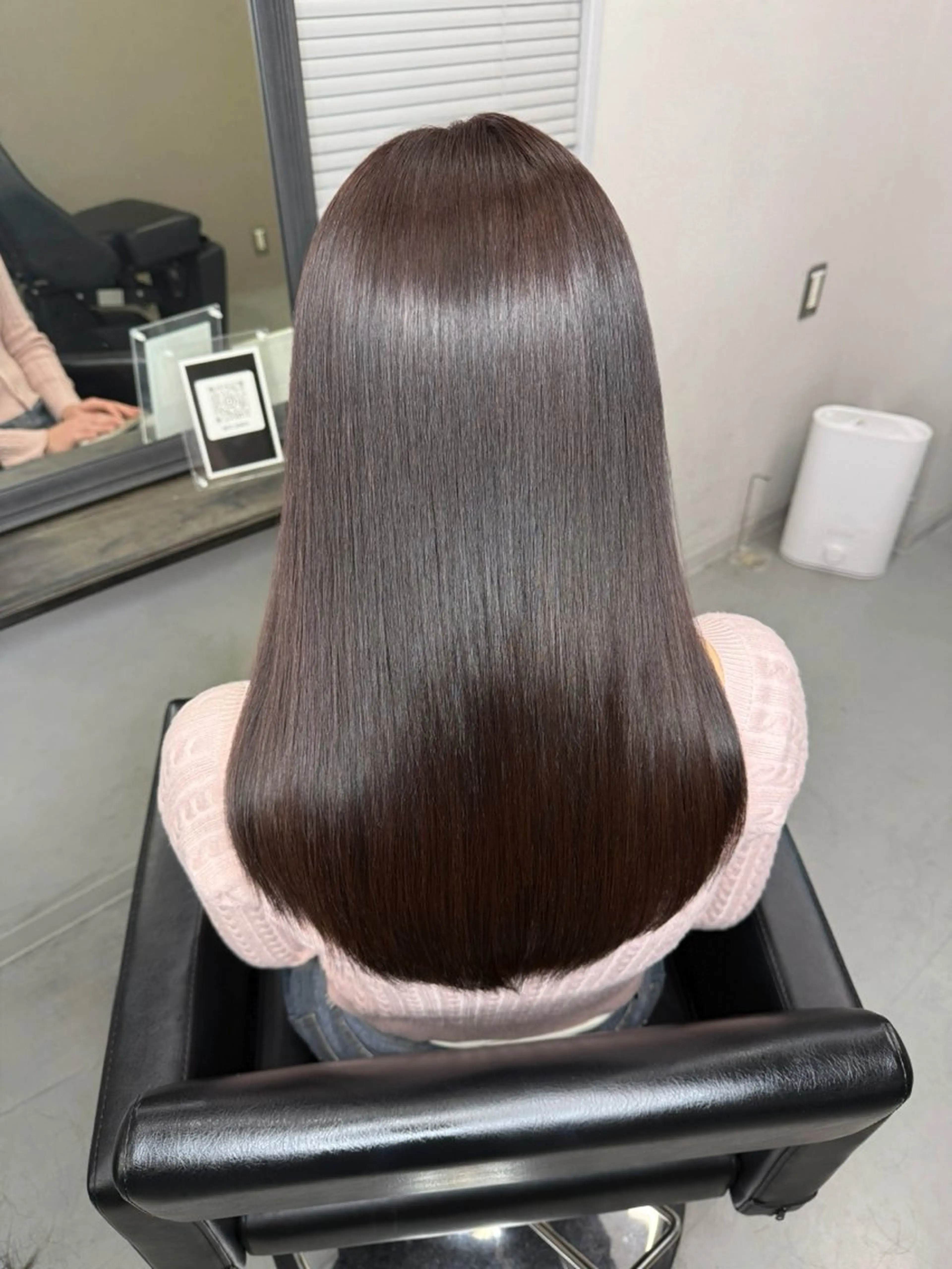 ロング カラー カット ヘアカラー 縮毛矯正 トリートメント 縮毛矯正/韓国 /店長/KANATOのヘアスタイル