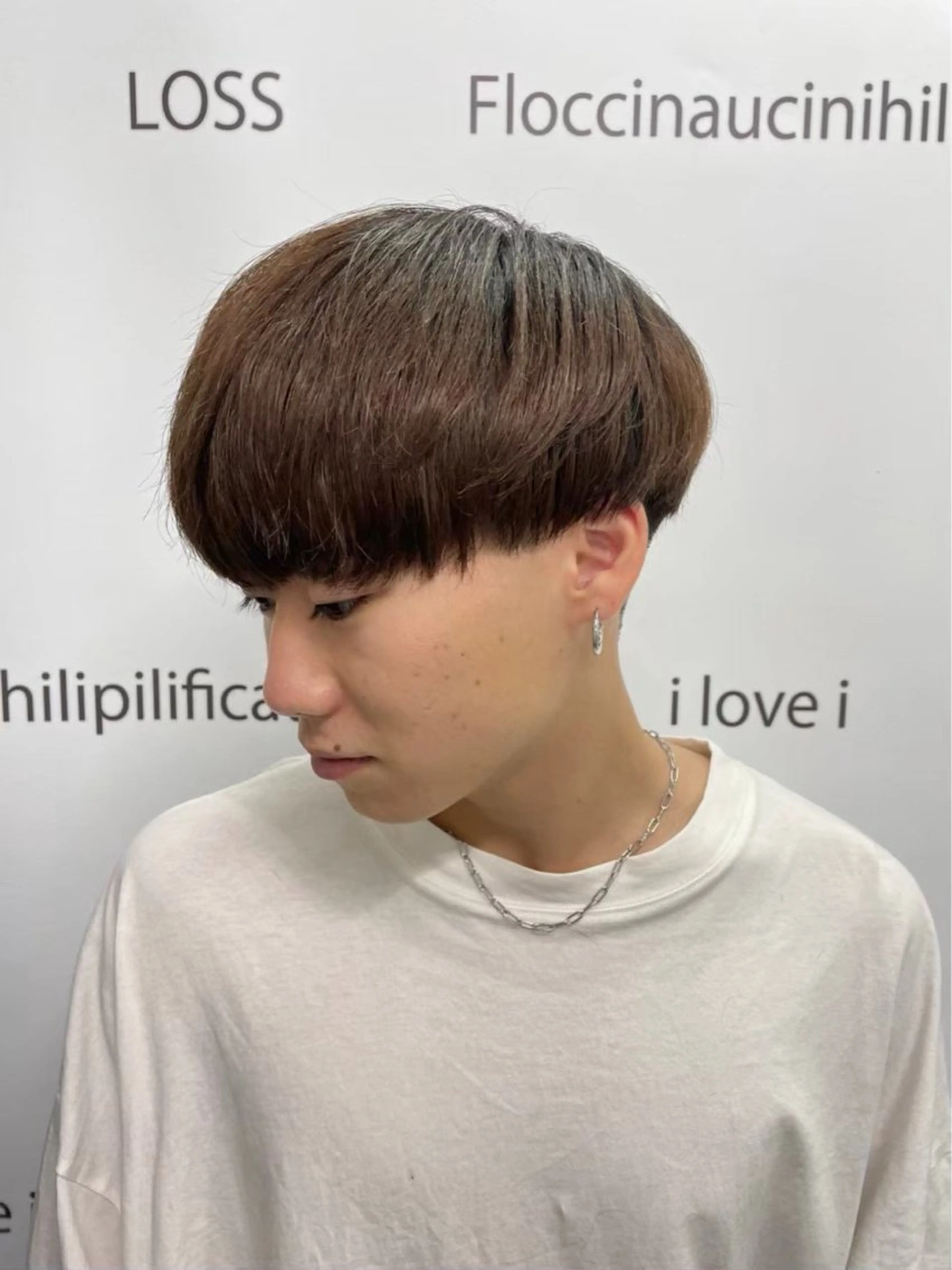 【🐬メンズカットモデル🐬】大人気マッシュカット☆*:.｡.の写真