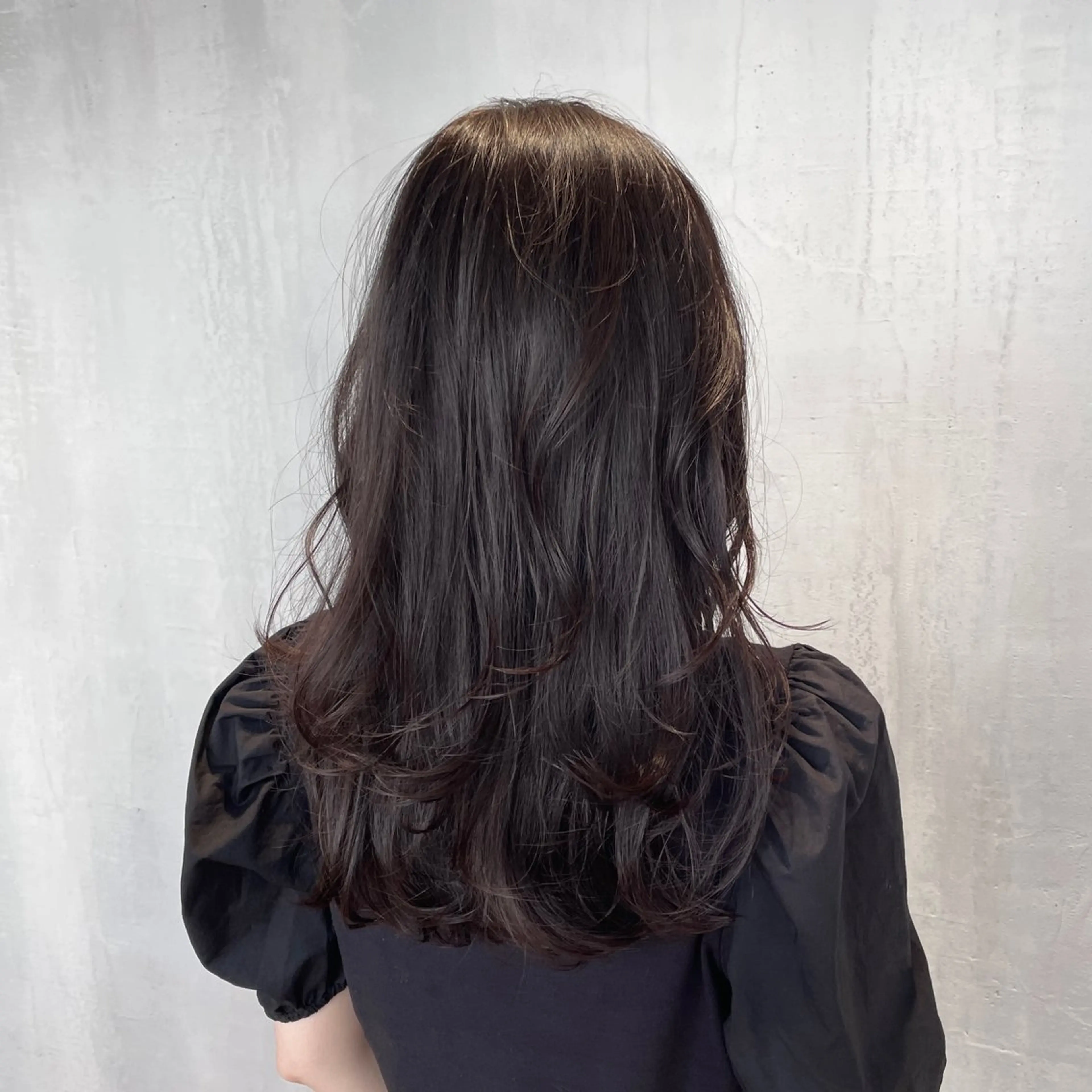 セミロング カラー ハイライトカラー ハイライト DX SHARE SALON所属・matka白髪ぼかし 大人ヘア/KEIKOのヘアスタイル