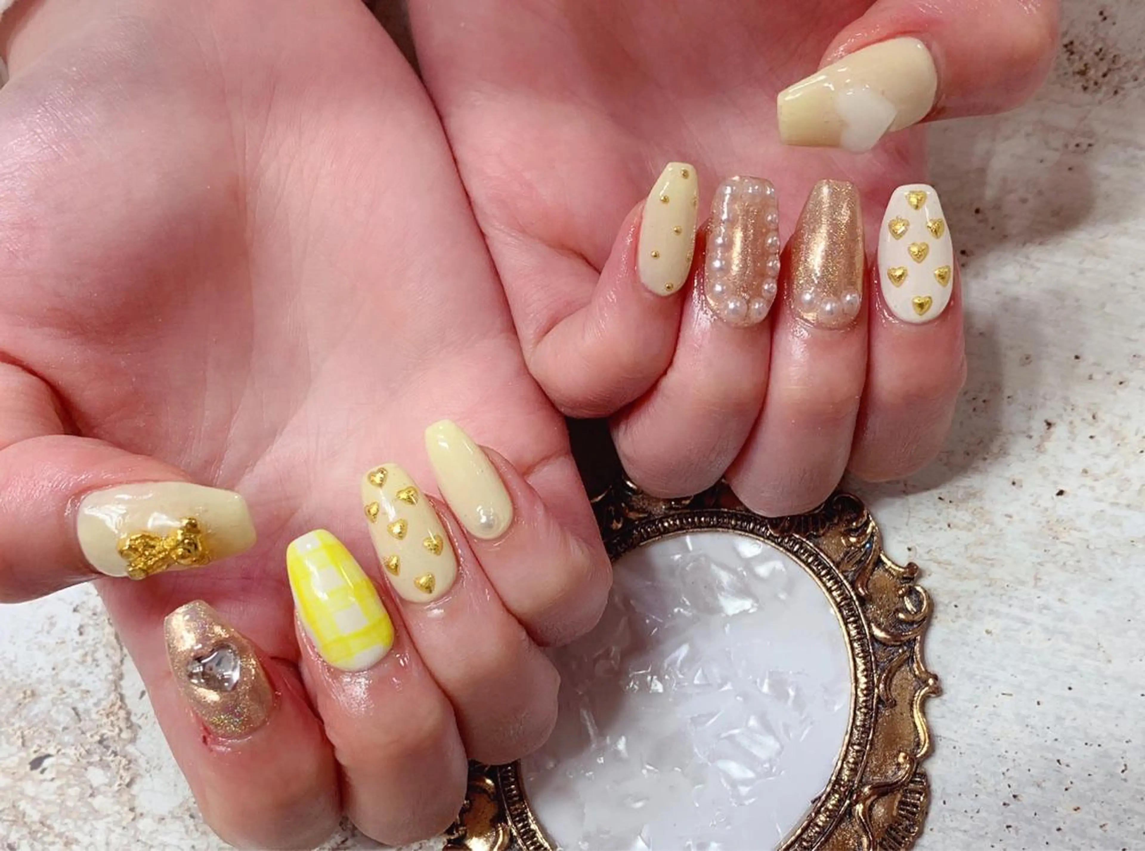 ロング ネイル CC Nail Salonのネイルデザイン