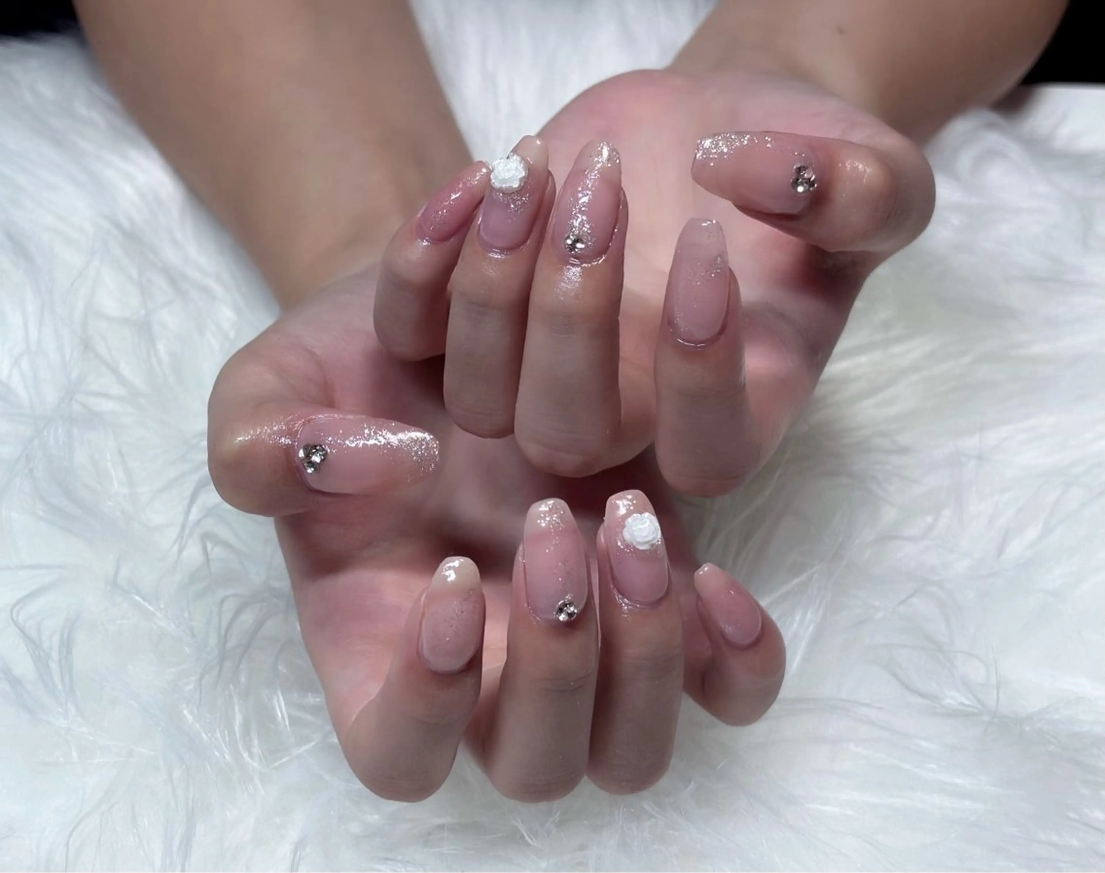 ネイル ハンドネイル フットネイル 番園 あかねのネイルデザイン