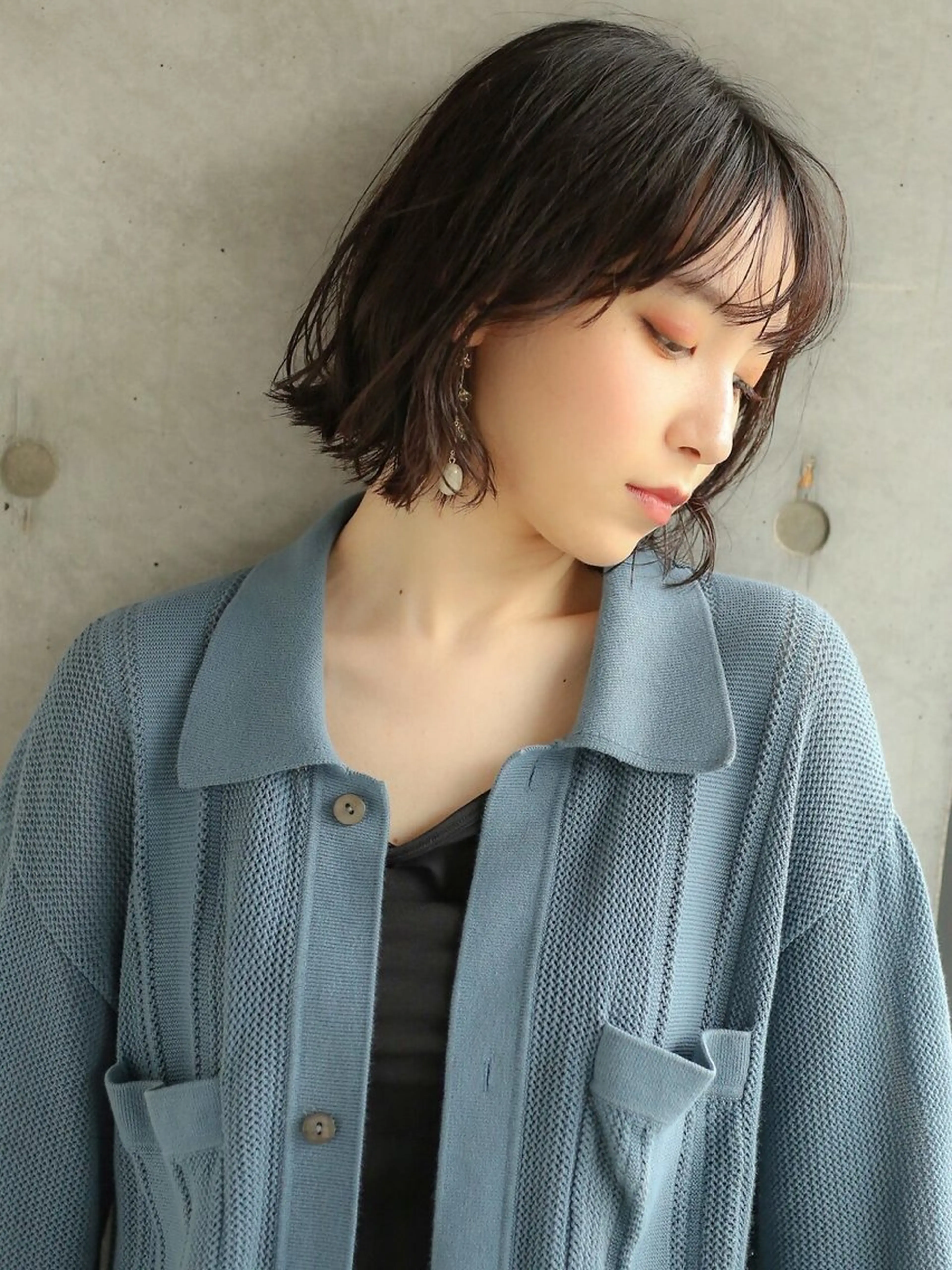 ショート カラー パーマ カット ヘアカラー ANDREY 表参道 ショート×髪質改善のヘアスタイル