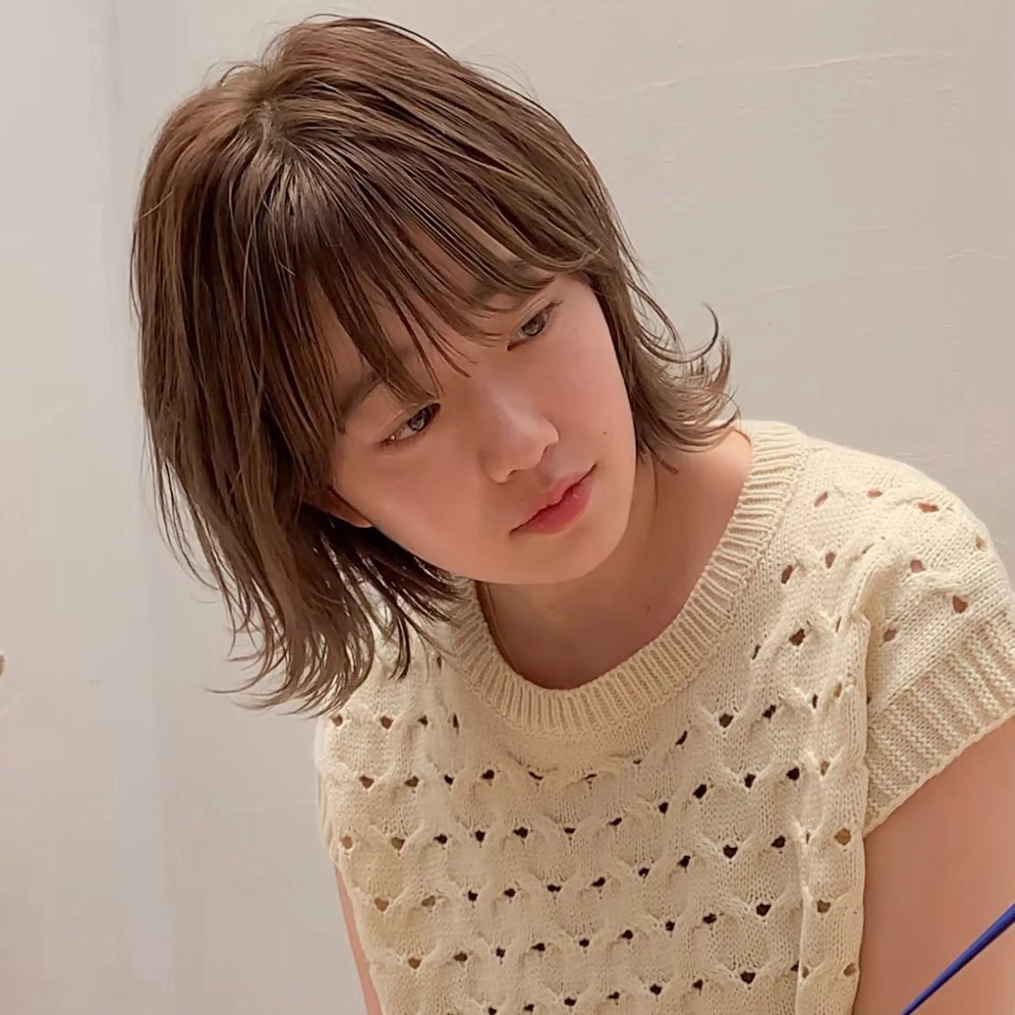 ショート 🌷BASSA池袋 🌷ミネモモ🍑🤍のヘアスタイル