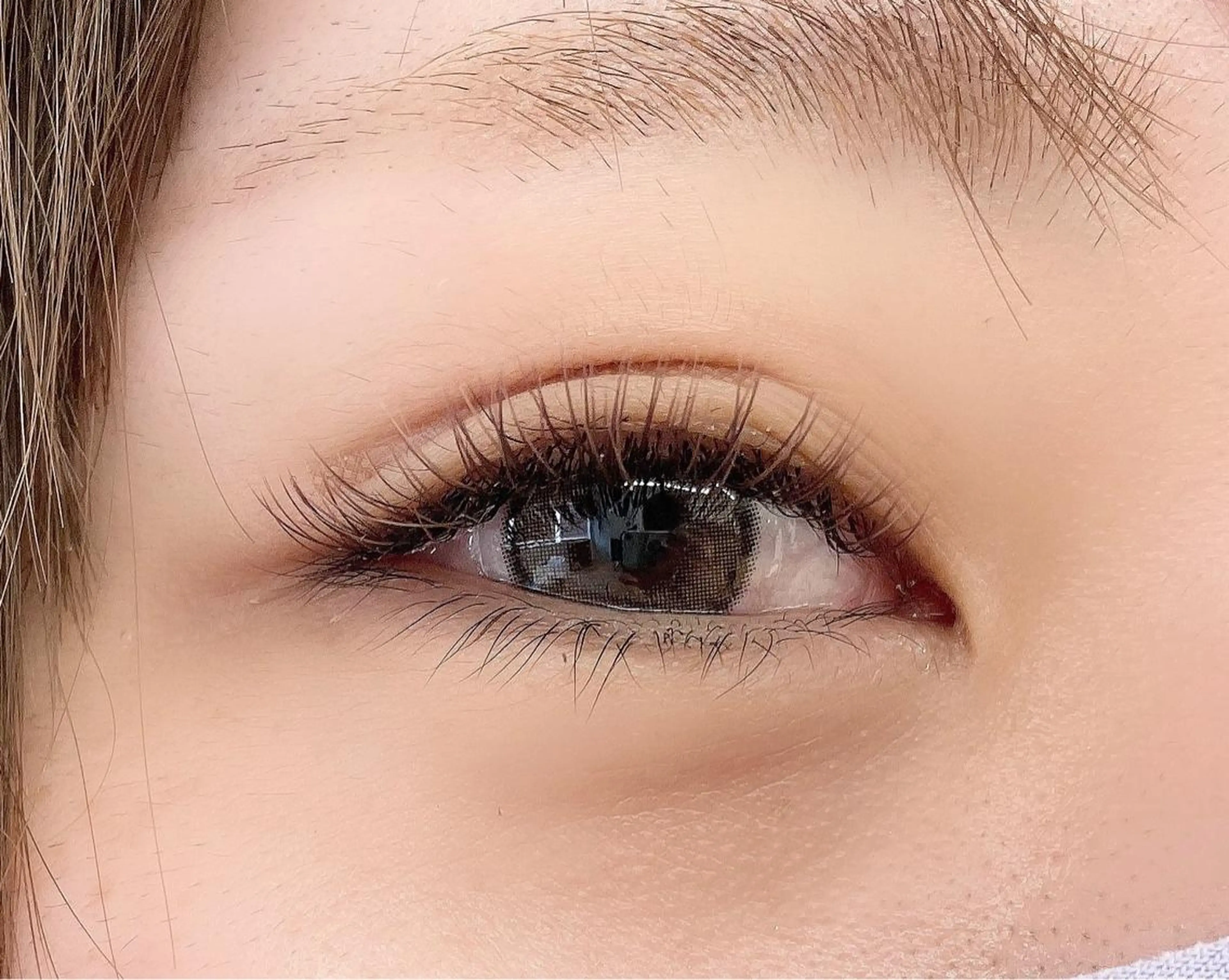 マツエク・マツパ カラーマツエク フラットラッシュ クプ アイラッシュのマツエク・マツパデザイン