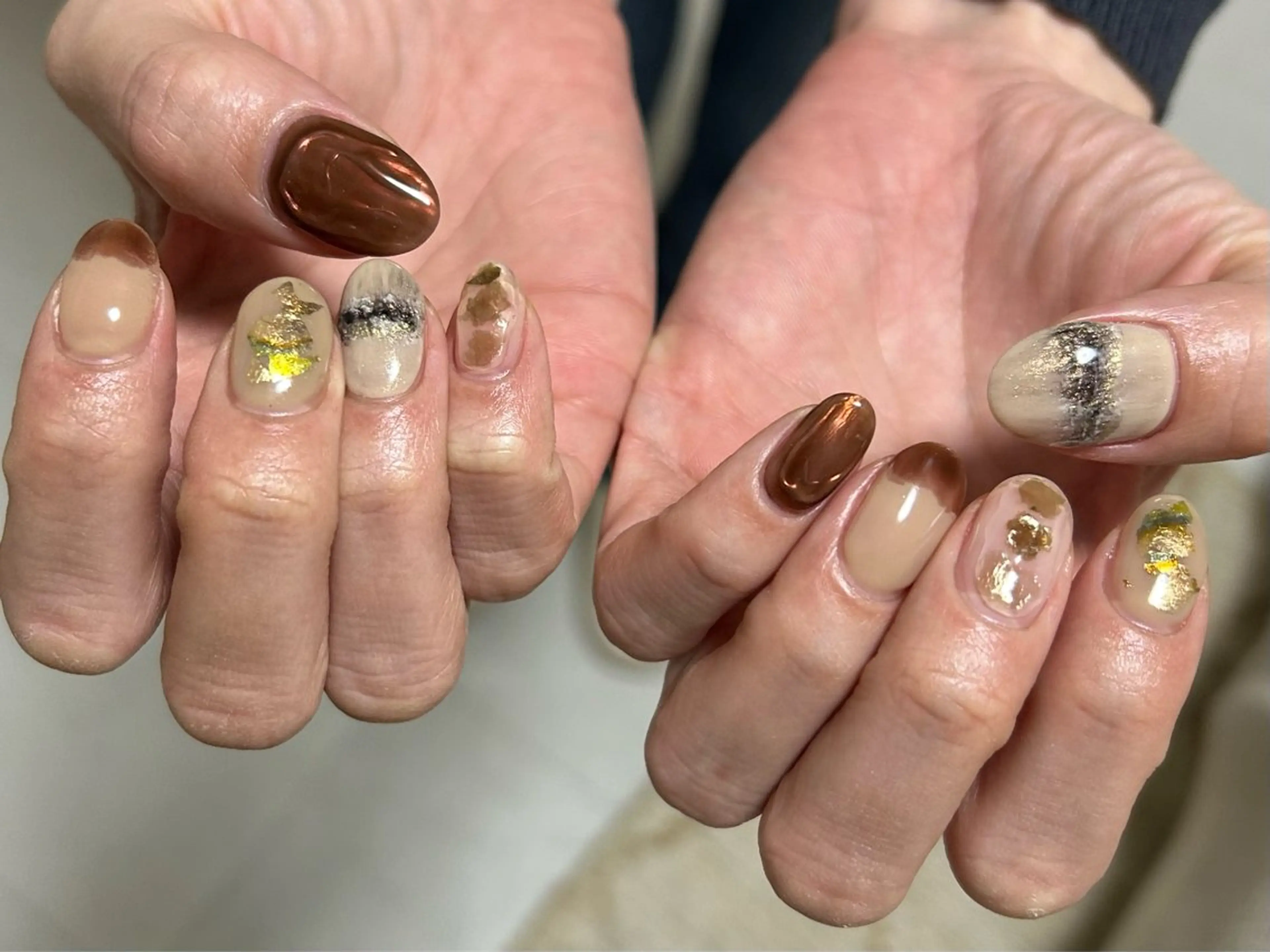 ネイル アートネイル フットネイル マグネットネイル ニュアンスネイル ハンドネイル アトリエ １０３のネイルデザイン