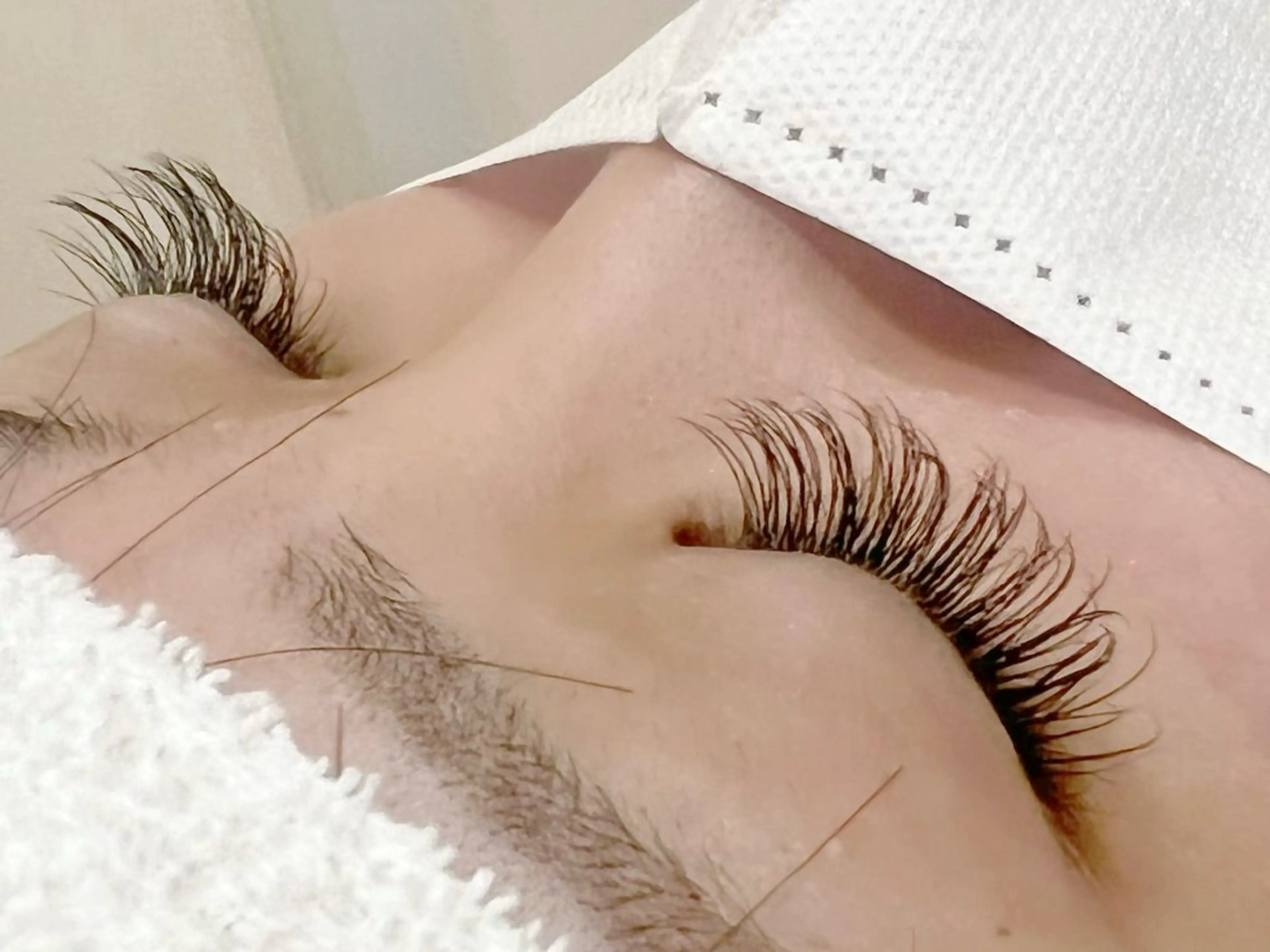 マツエク・マツパ 韓国風顔まわり/ベー ジュ/マツエク♡美咲のヘアスタイル