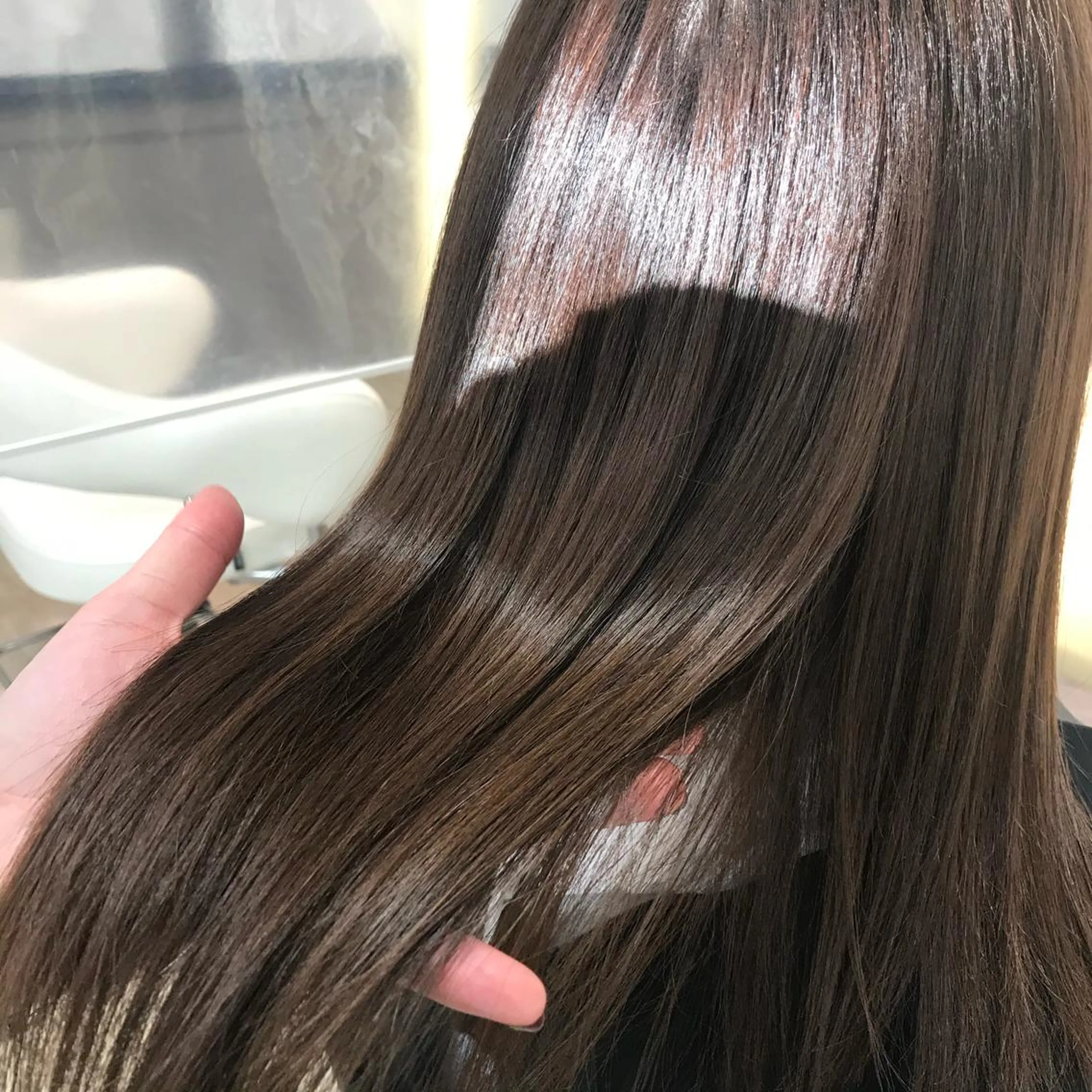 セミロング トリートメント 松佐 ゆかりのヘアスタイル