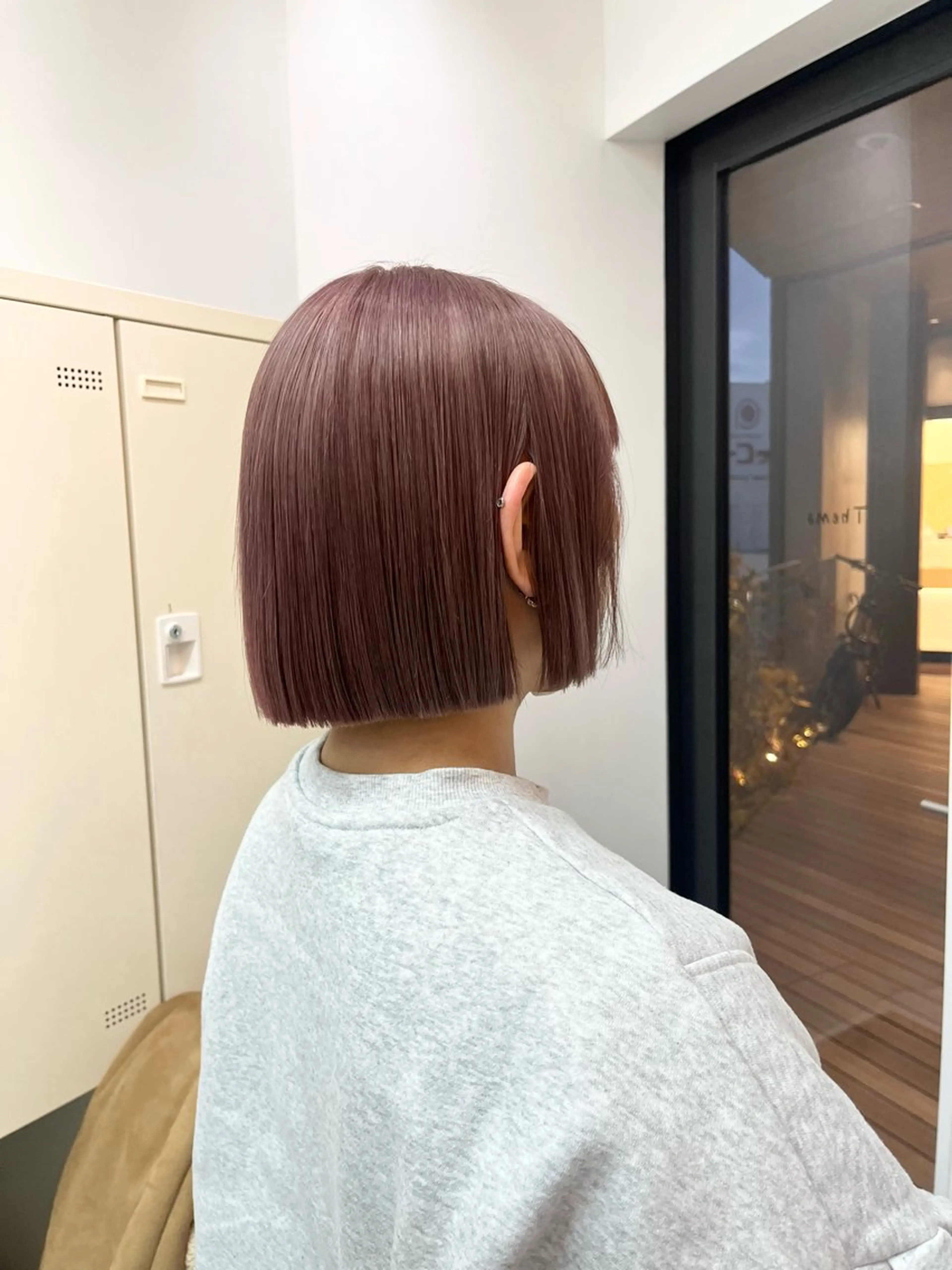 💟3回目以降の方💟【透明感カラー➕前髪カット➕1stepトリートメント】の写真