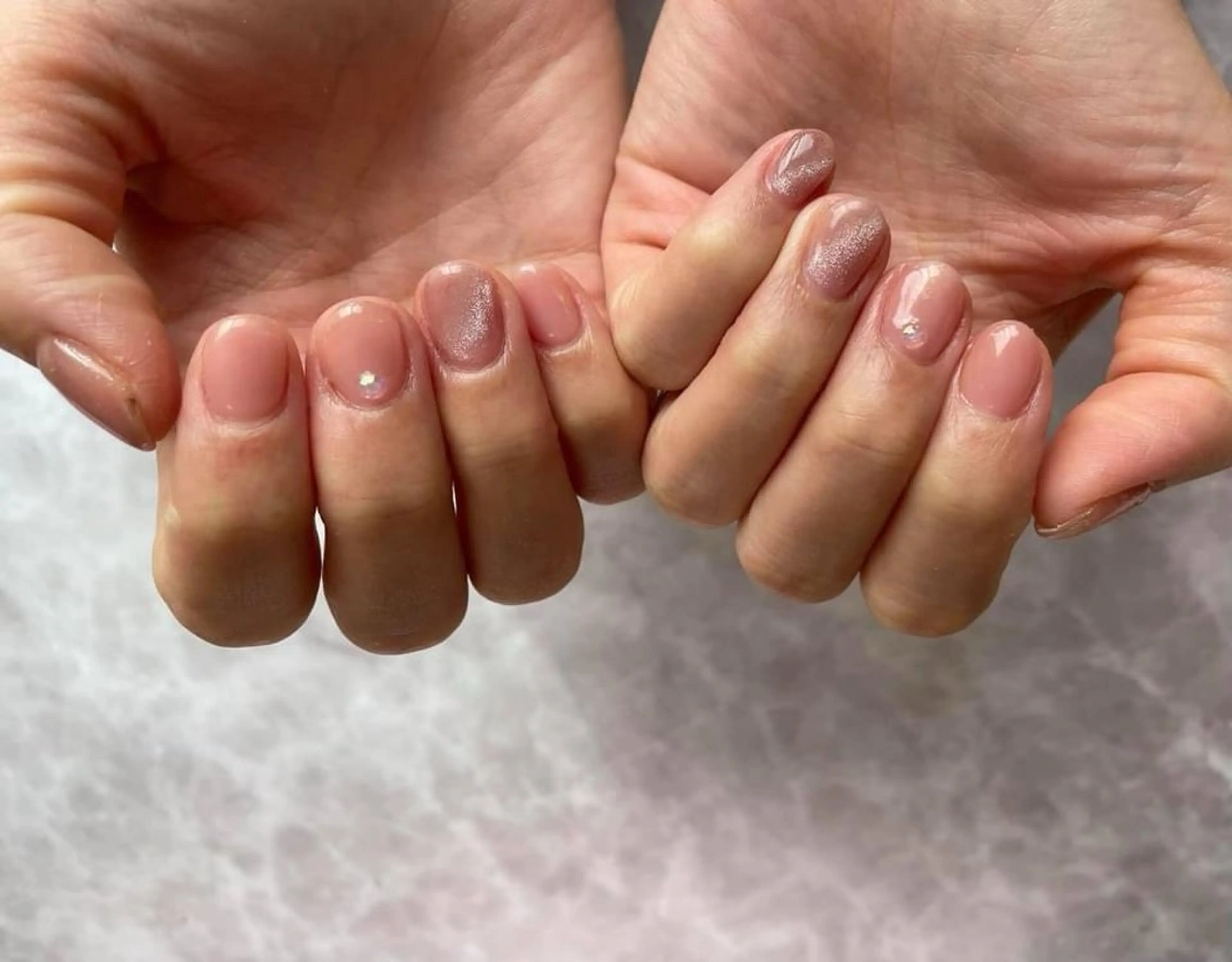 ネイル シンプルネイル nail salon＊シェリコ＊所属・nail salon シェリコのネイルデザイン