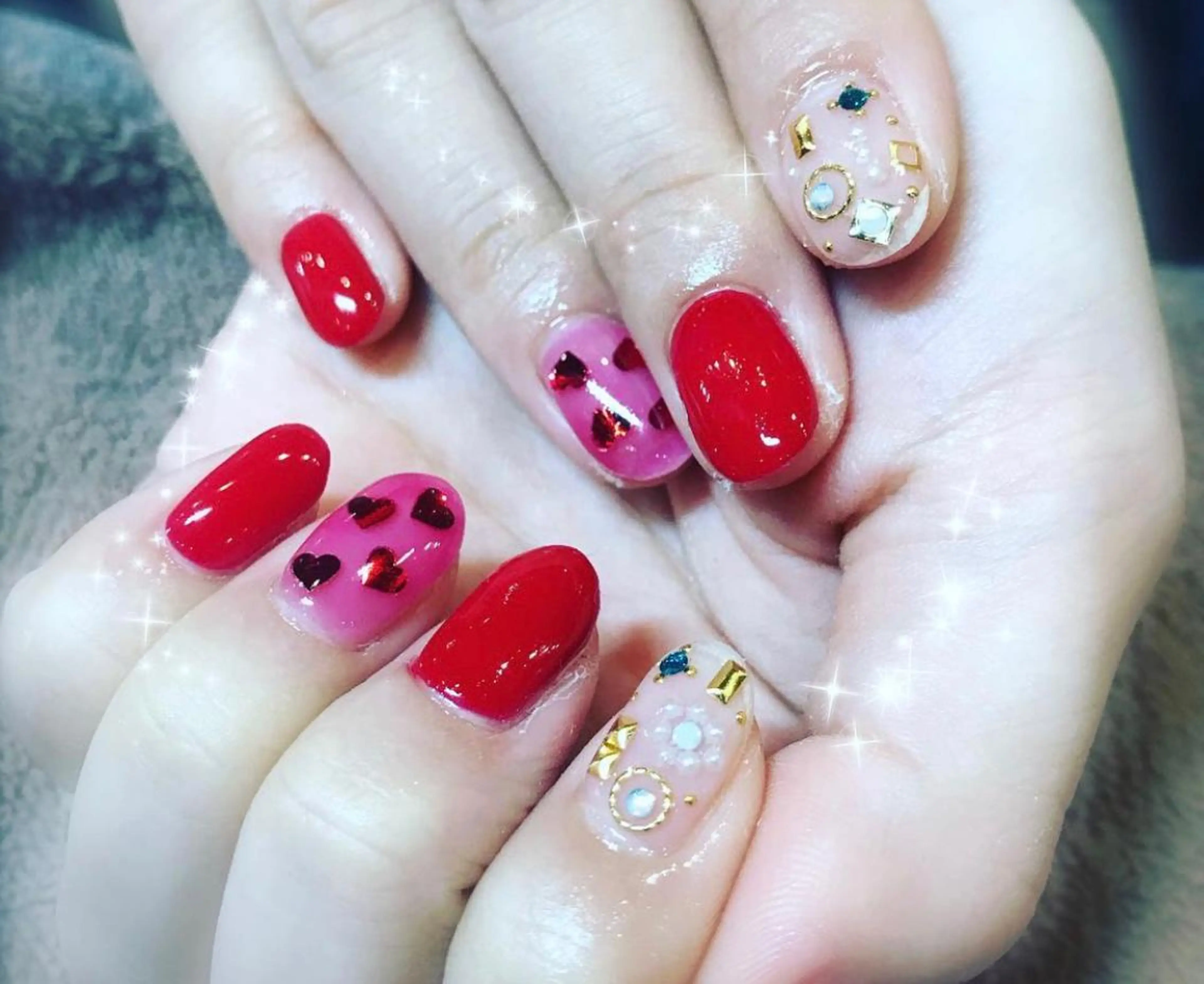 ネイル マルサンカクシカク所属・○△□ 守口市のネイルデザイン