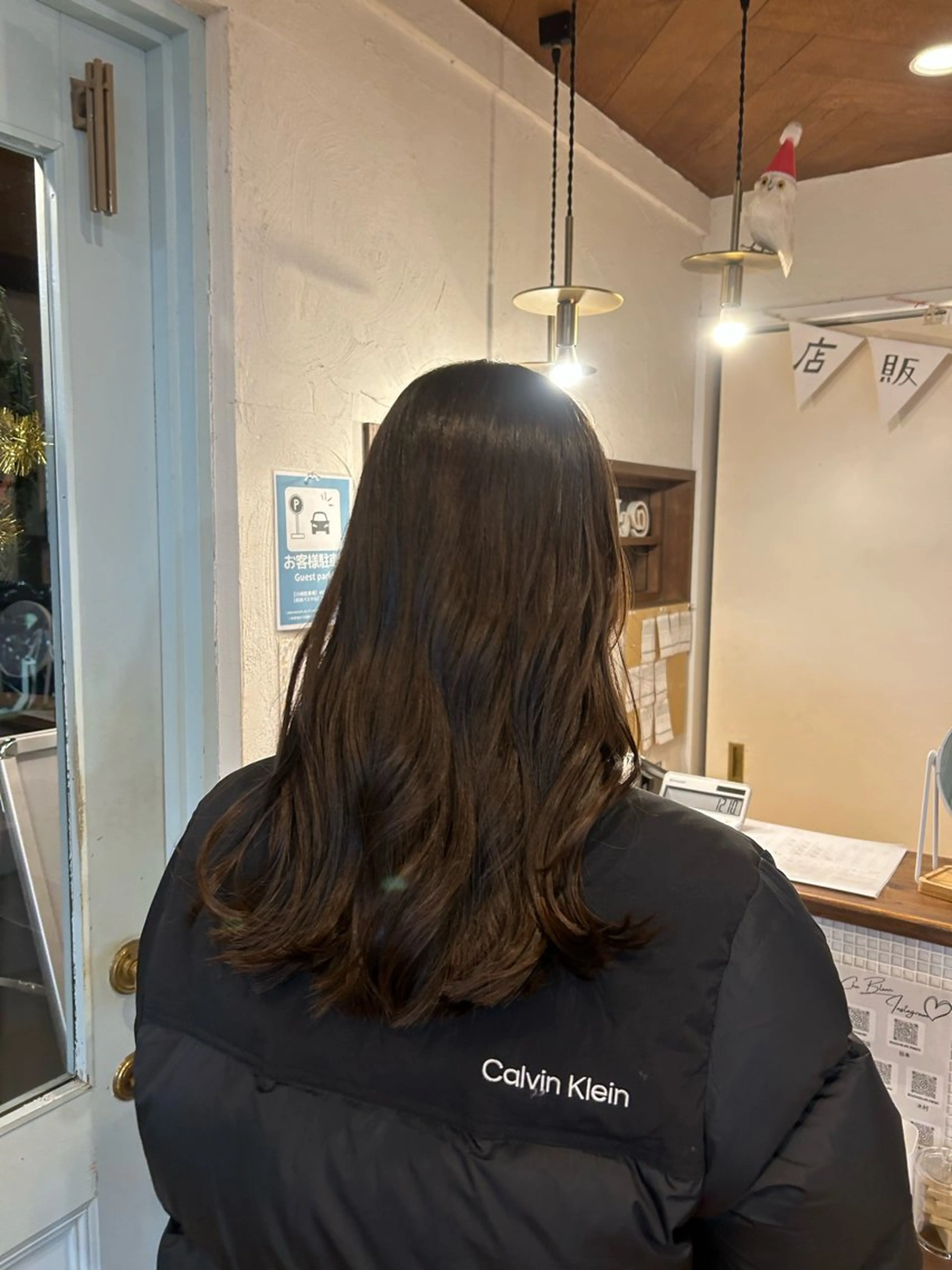 ロング カット 徳 永のヘアスタイル