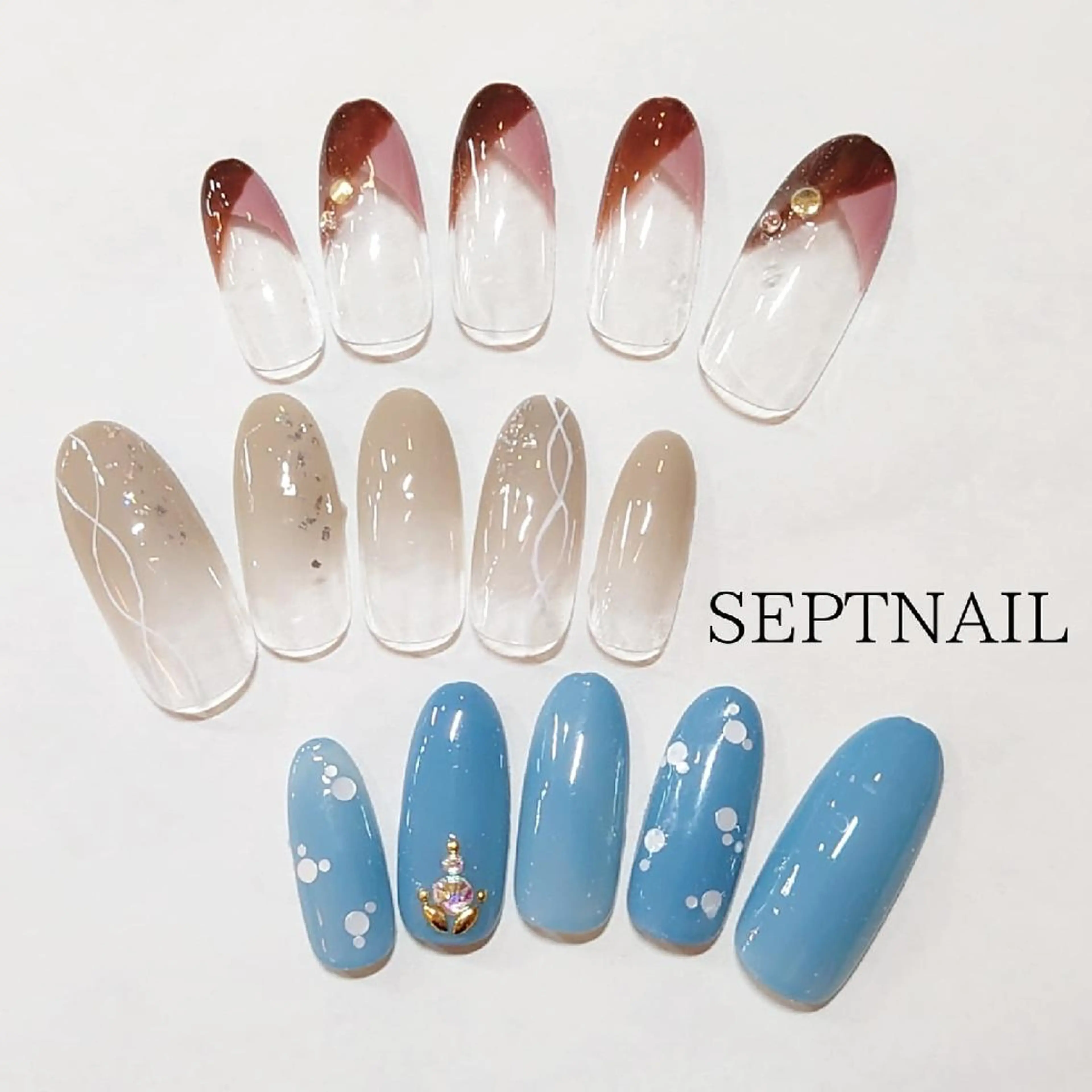 ネイル ハンドネイル SEPTNAIL 中澤のネイルデザイン