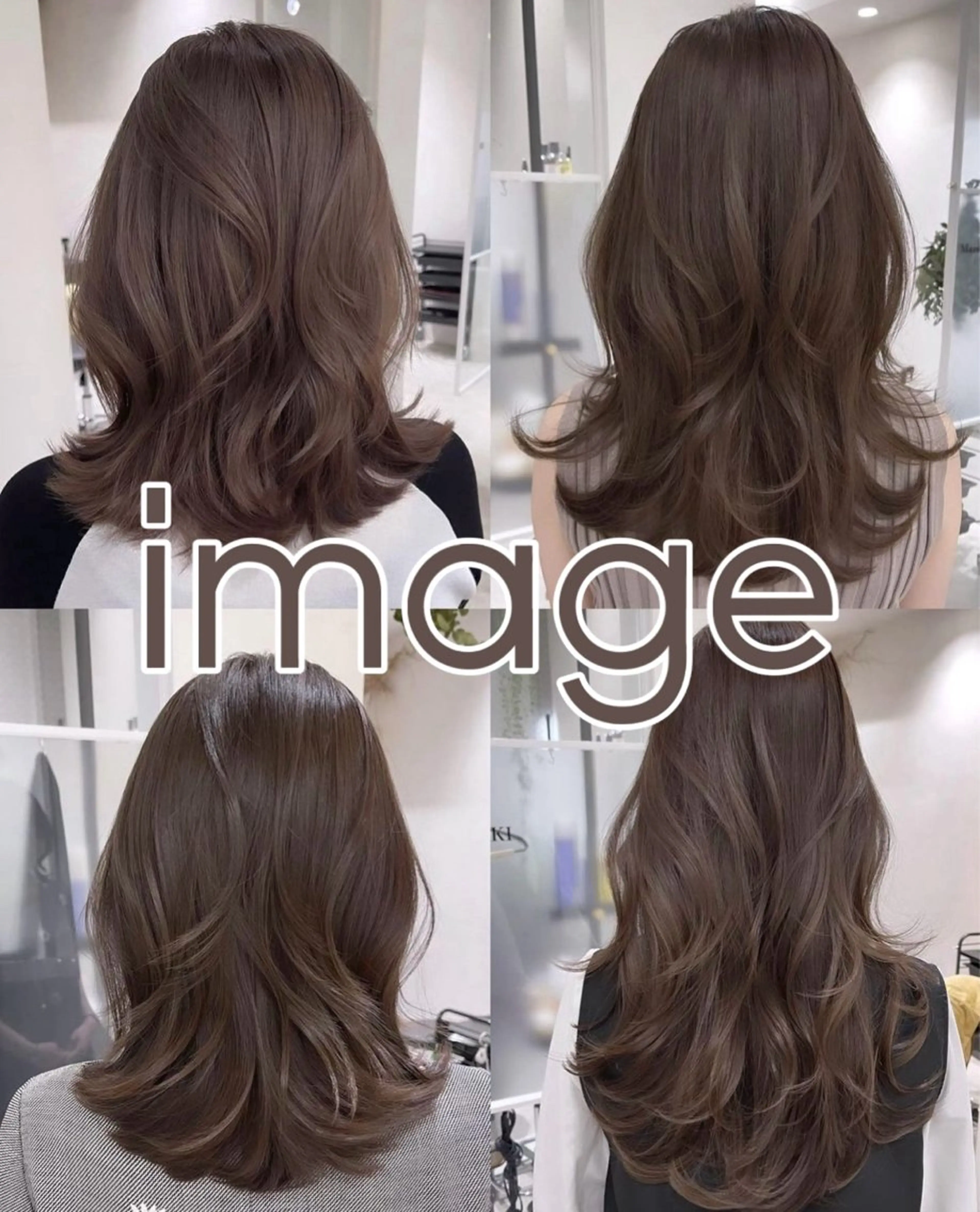 ロング 中韓𝐌𝐈𝐗🩶 𝐘𝐔𝐊𝐀のヘアスタイル