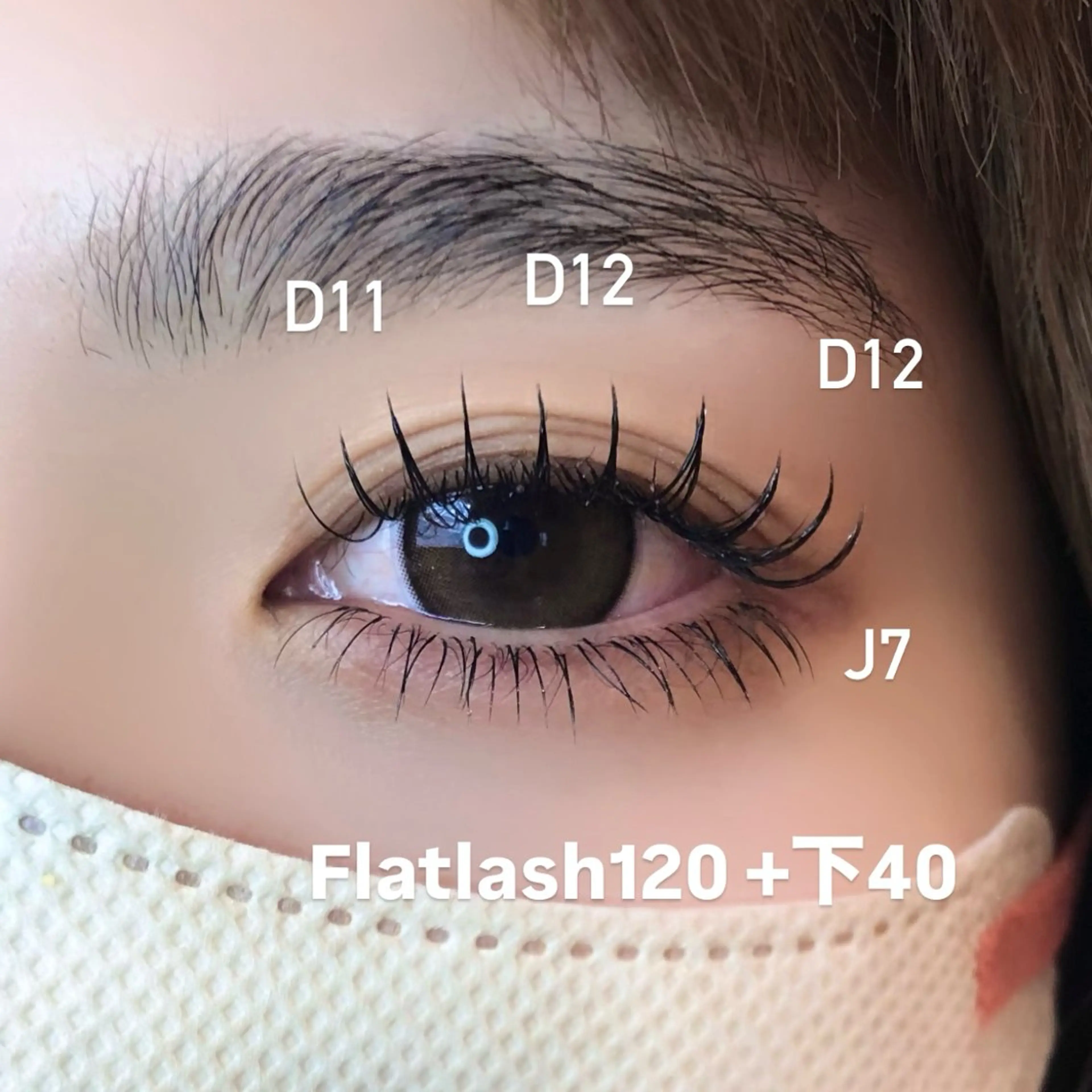 LEDフラットラッシュ100本までの写真