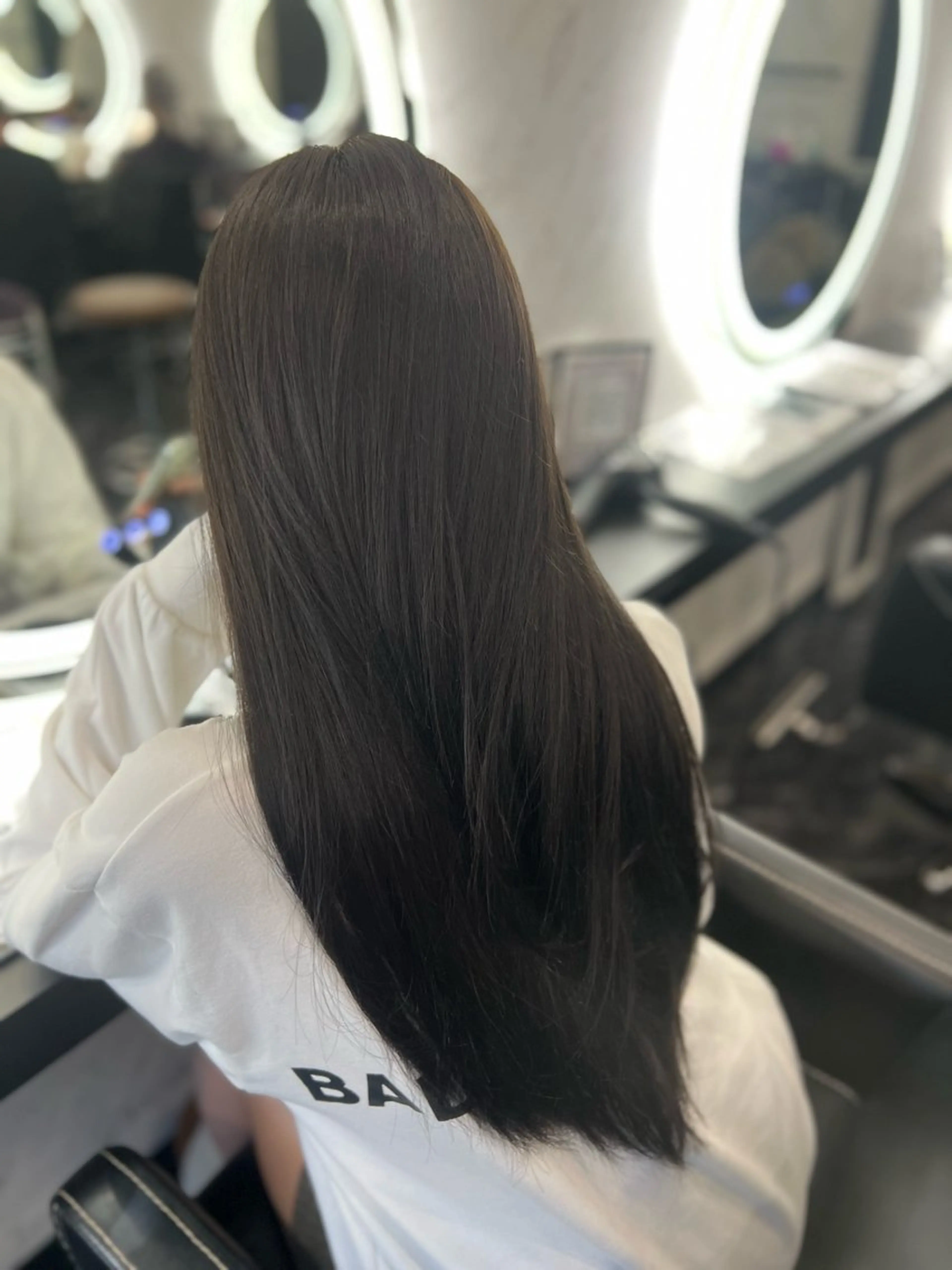 ロング 山北 優姫のヘアスタイル