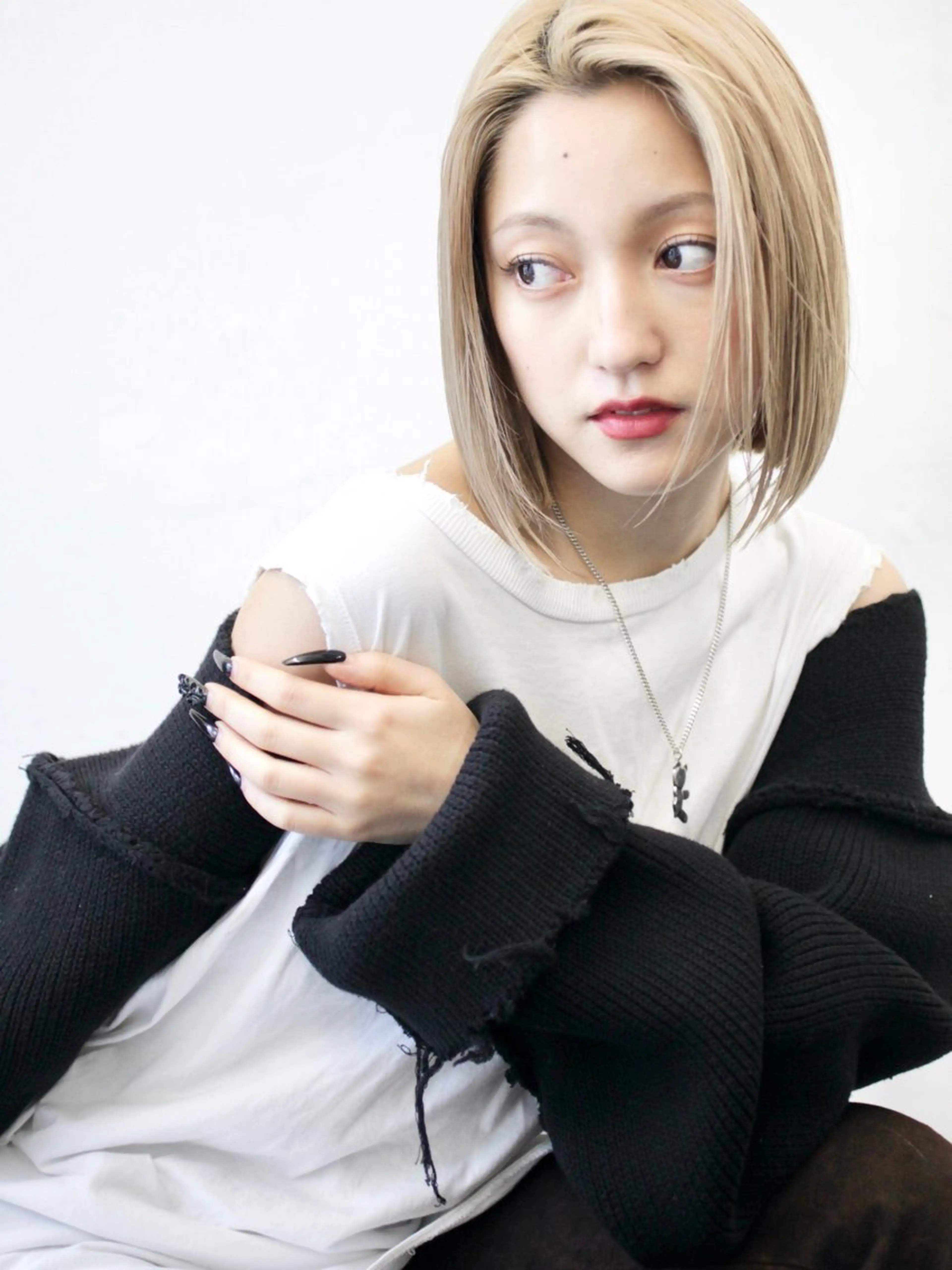 ショート カラー ヘアカラー トリートメント HARU//原宿🤍 リピート率NO.1のヘアスタイル