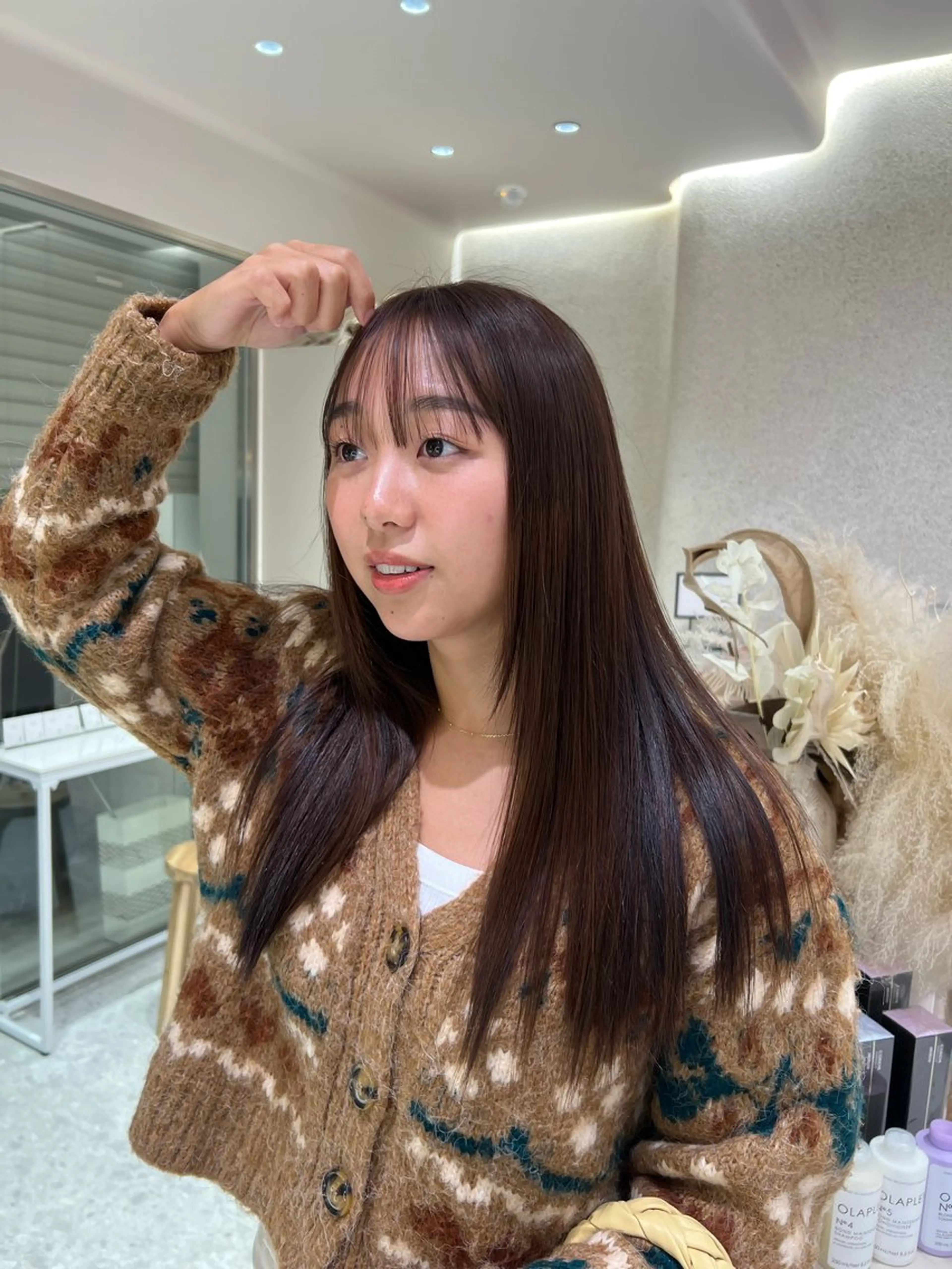 ロング ロング mile所属・mei 🌔 似合わせヘルシーヘアのヘアスタイル