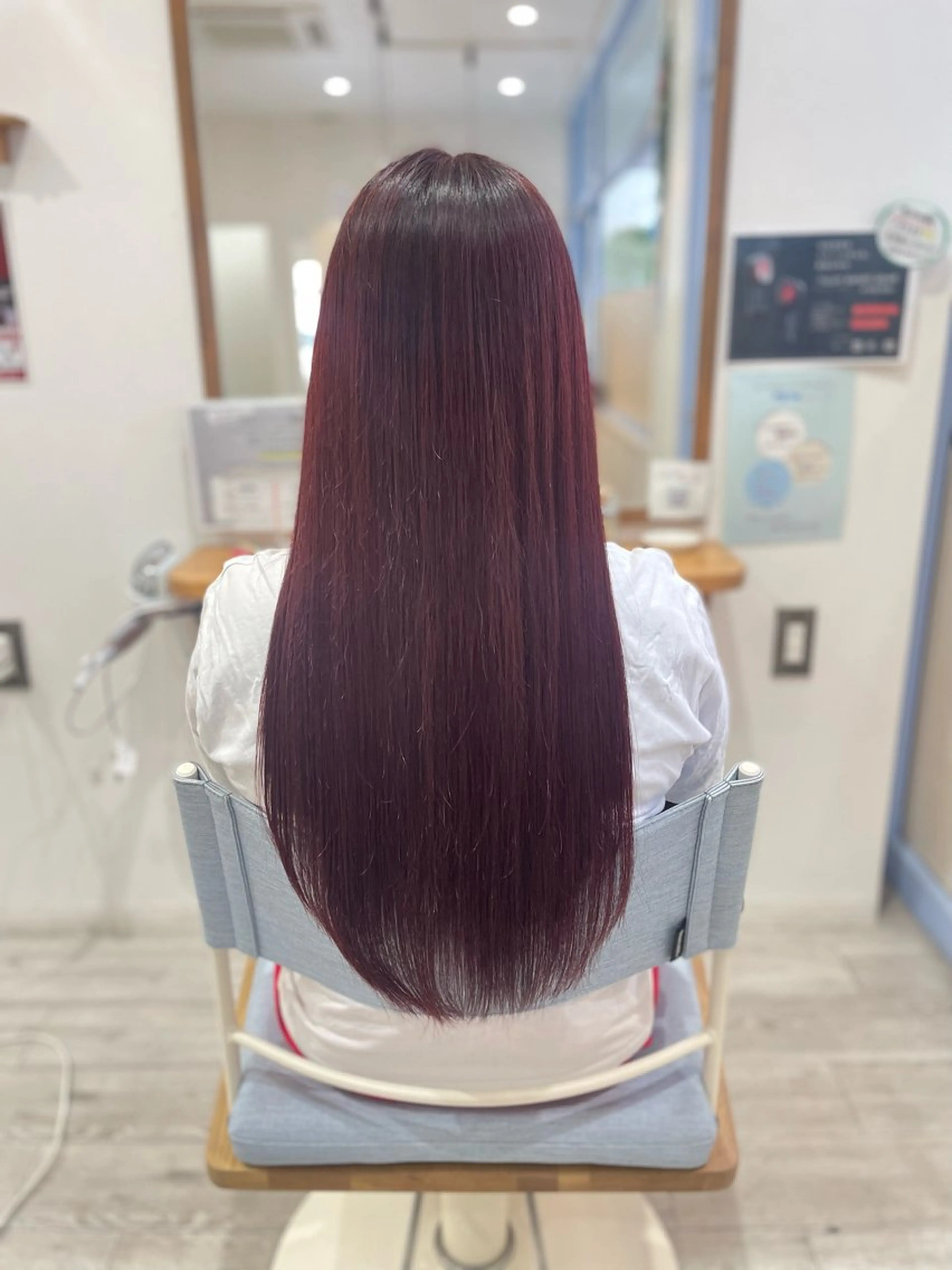 レディースカット+スチームトリートメントの写真