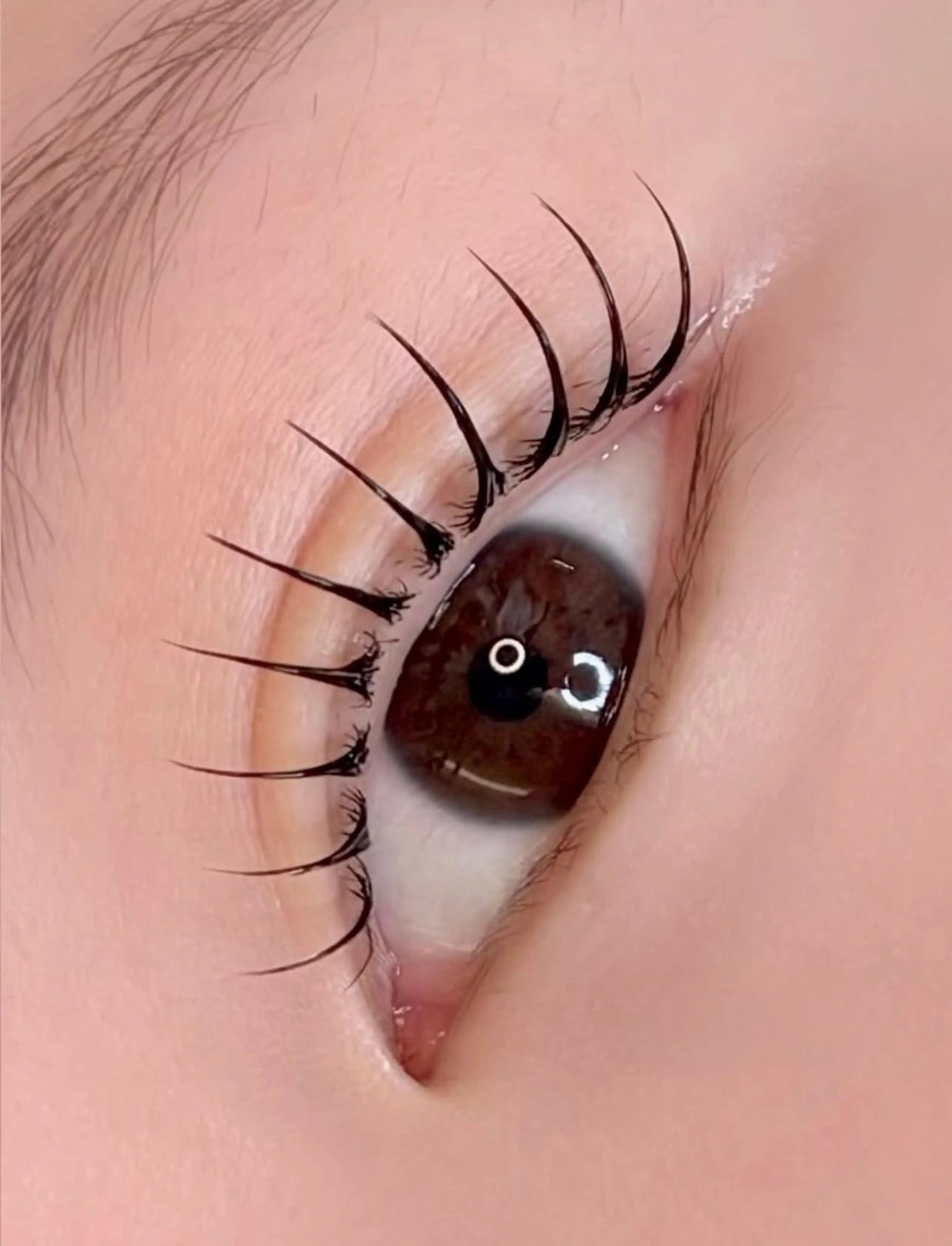 マツエク・マツパ 束感まつ毛 韓国風マツエク マツパ 池袋💖 チルザルトサロンのマツエク・マツパデザイン