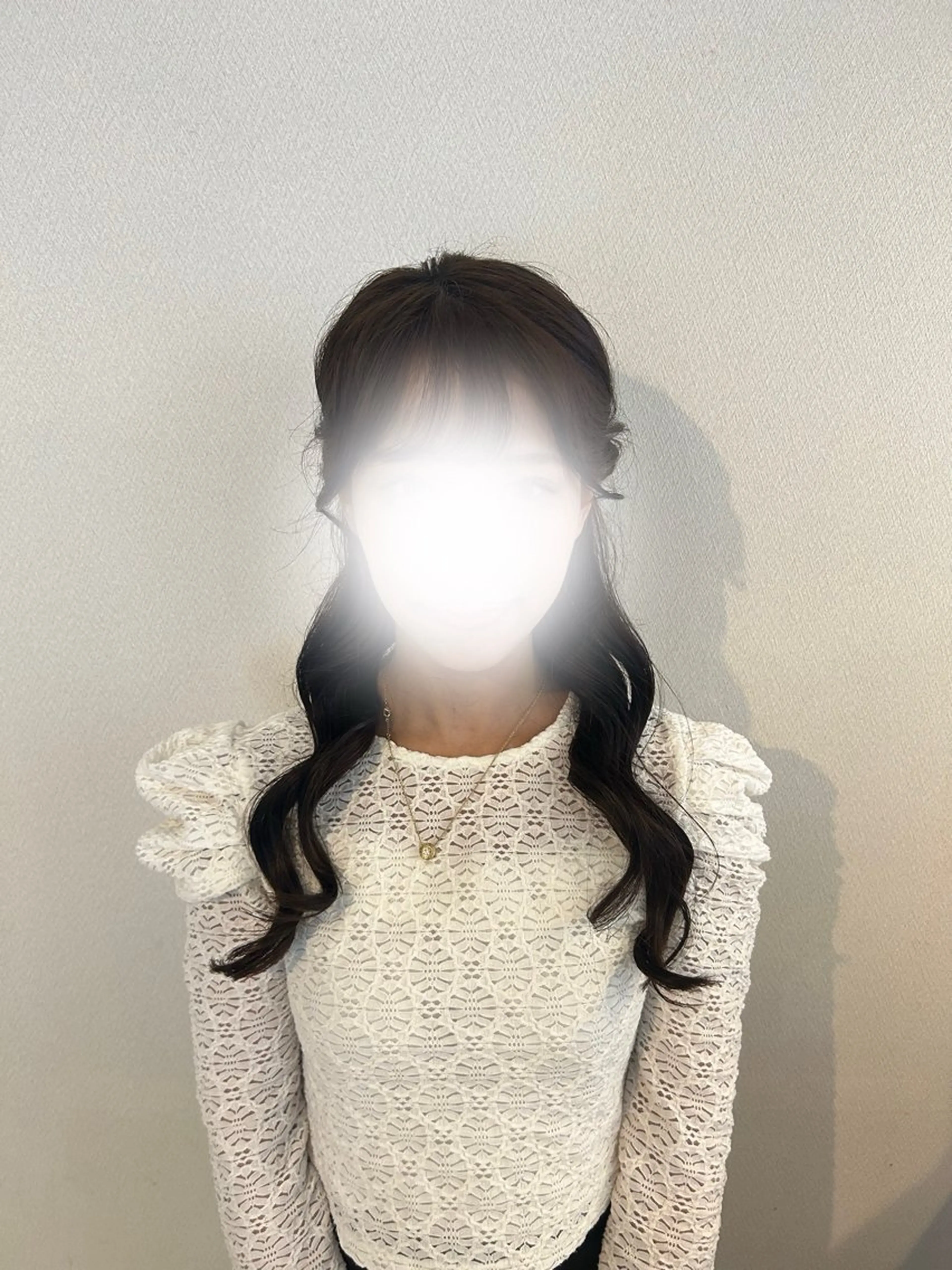 ロング ヨシンモリ 韓国風ヘア ヒナリ/まつ毛パーマ 無料モデル募集中☆彡のマツエク・マツパデザイン