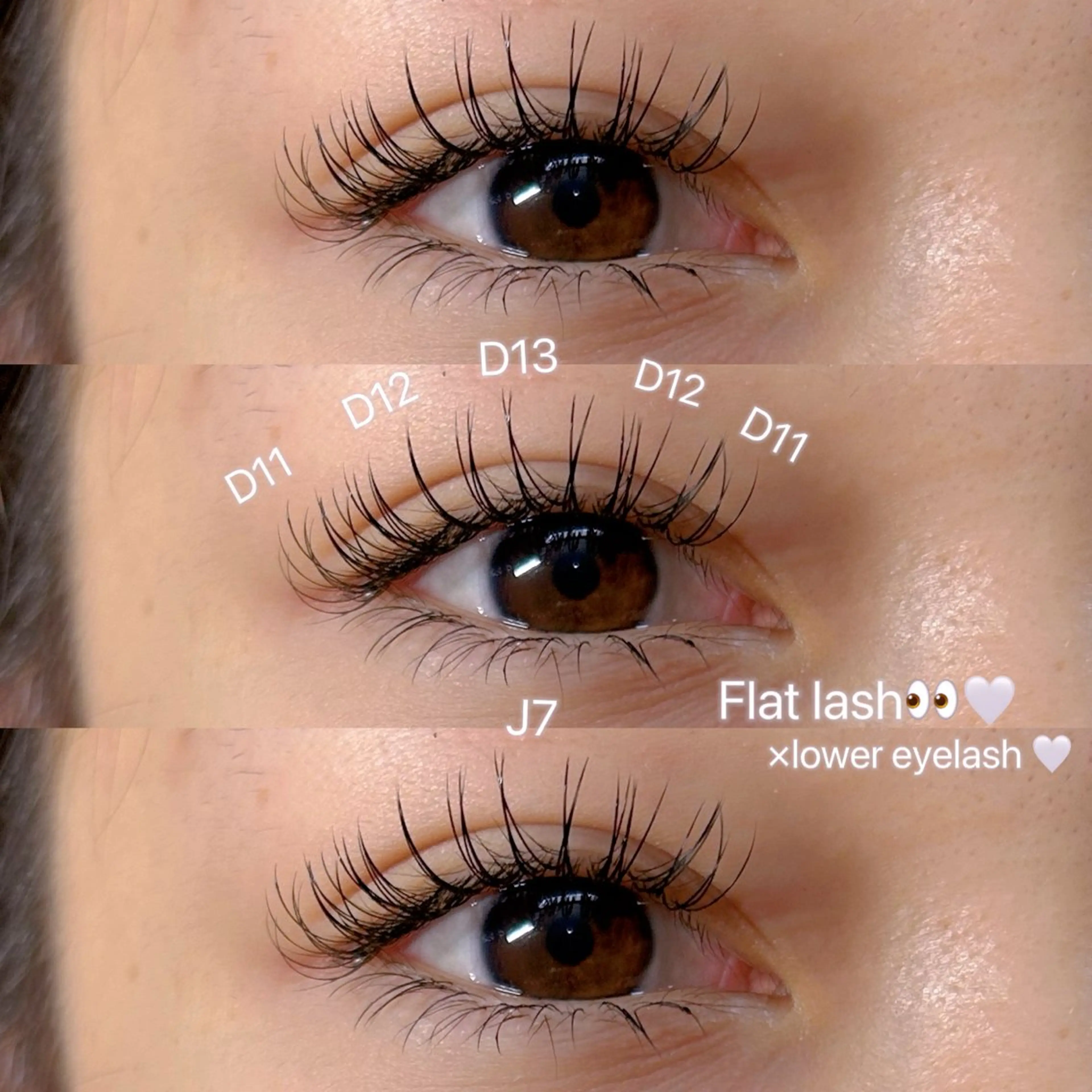 下まつげ付け放題👀🤍の写真