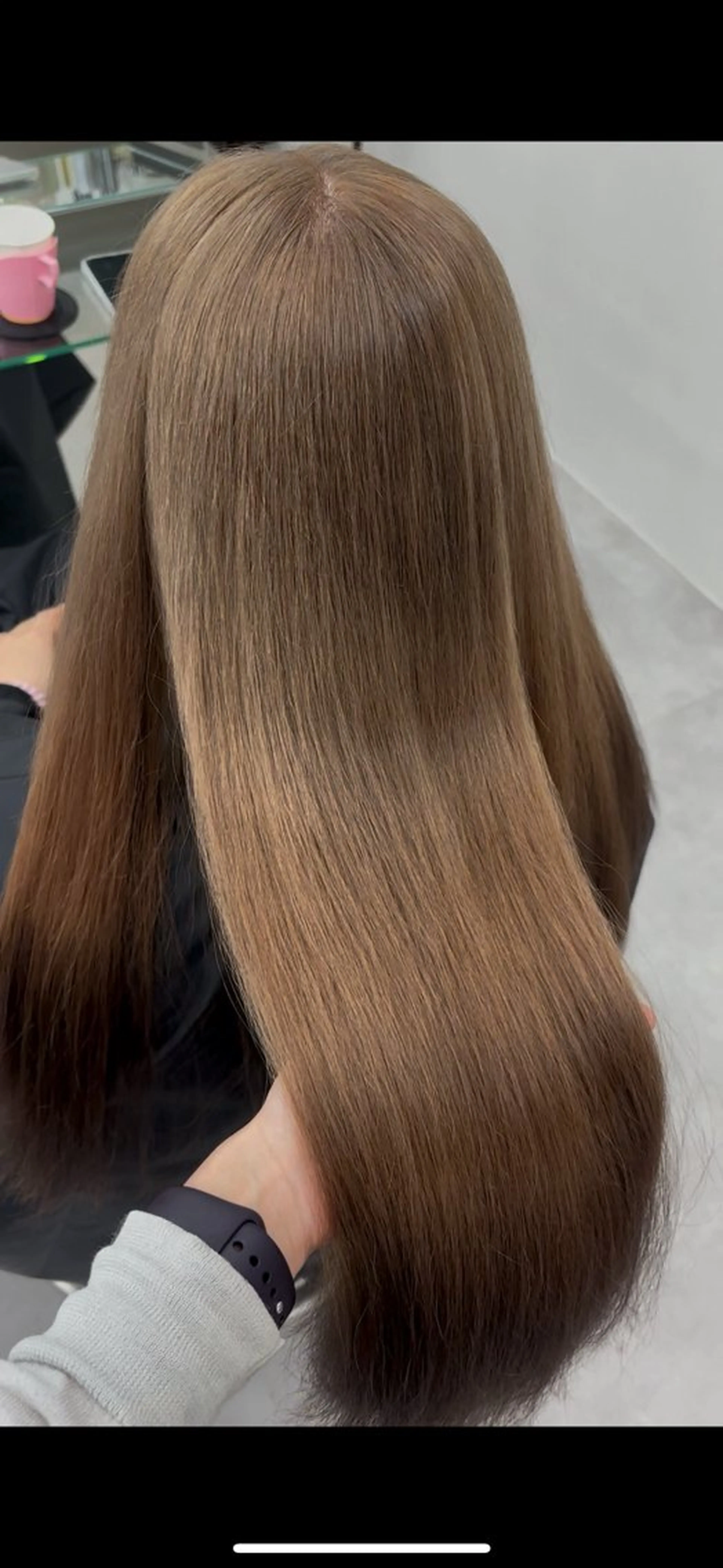 ロング カラー ヘアカラー 羽エクステ/シール エクステ/横浜駅5分のヘアスタイル