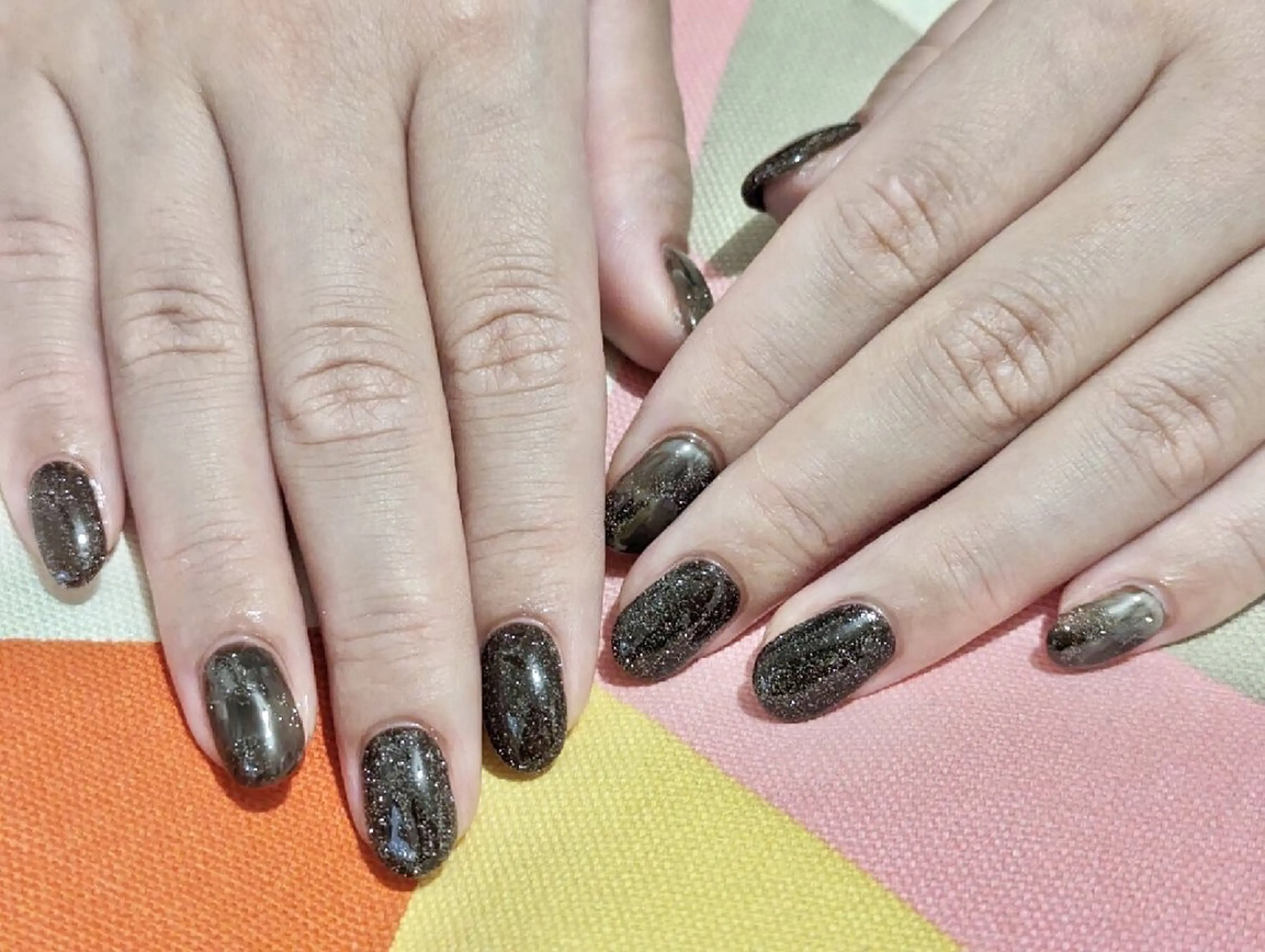 ネイル フラッシュネイル VIBLISS福岡店 yurichanのネイルデザイン