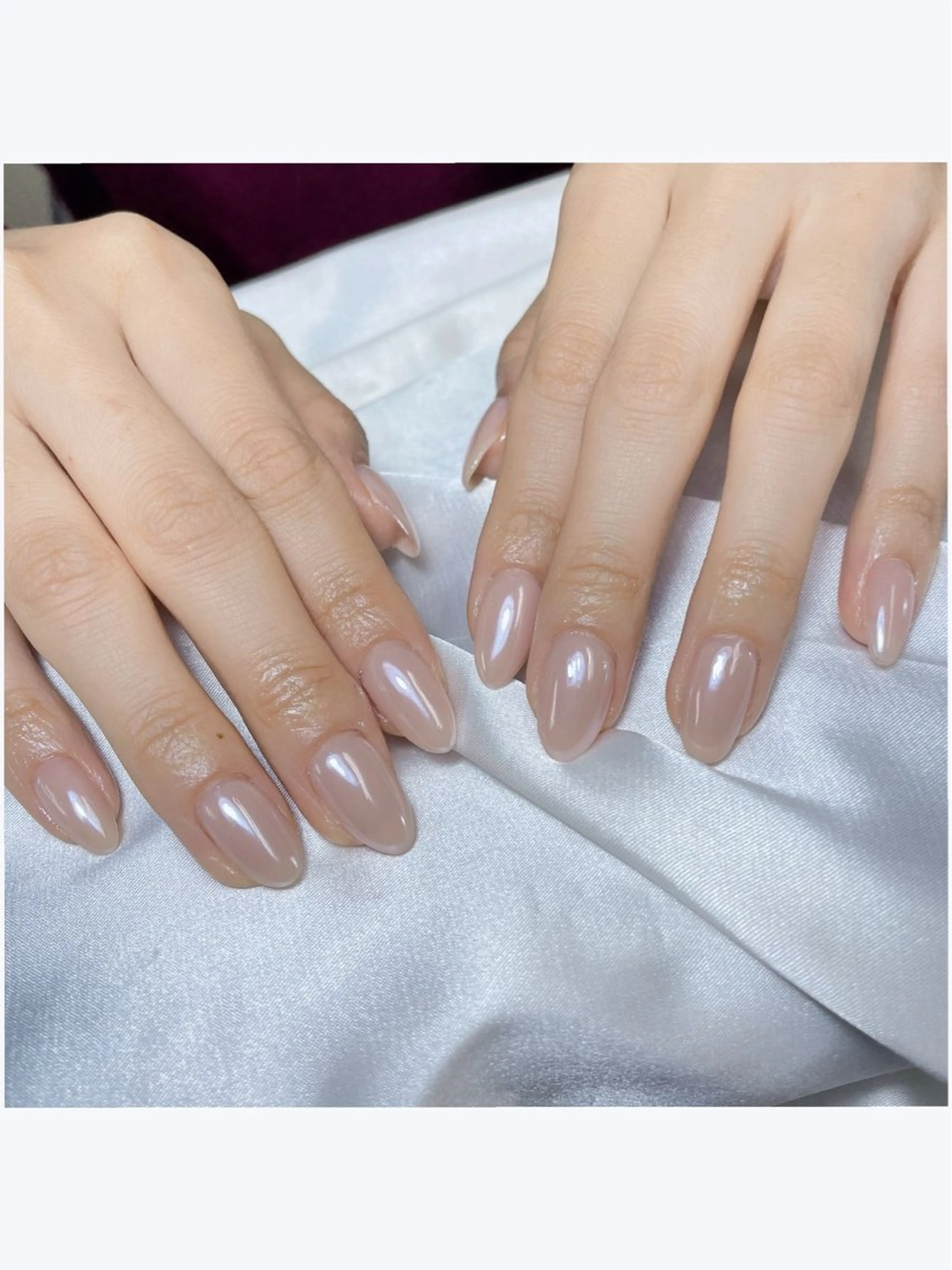 ネイル チークネイル 桜ネイル 長さ出し フットネイル ジェルネイル ハンドネイル Maika's nailのネイルデザイン