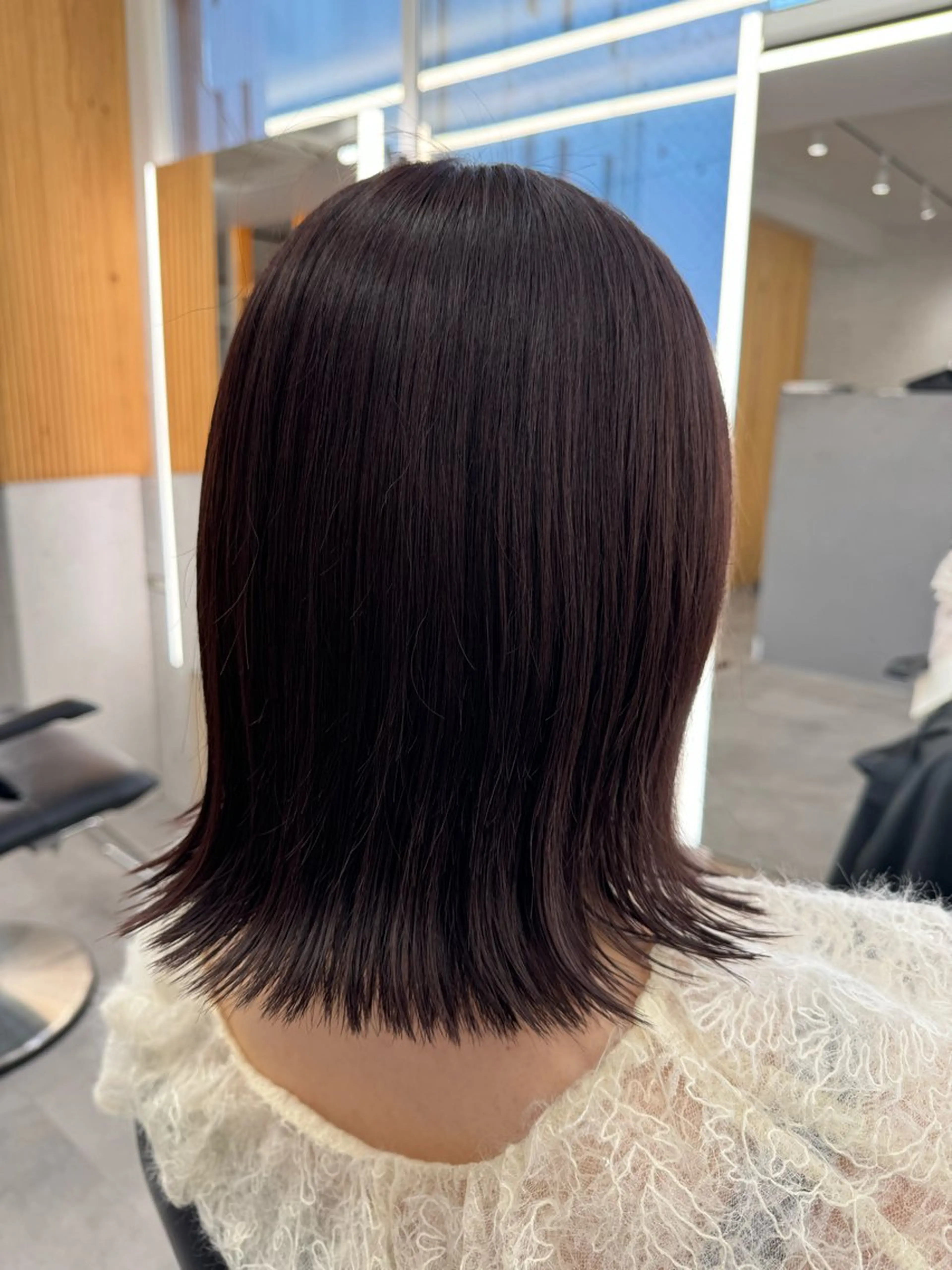 ミディアム カラー カット ヘアカラー トリートメント 【縮毛矯正/カラー】 今野寛己のヘアスタイル