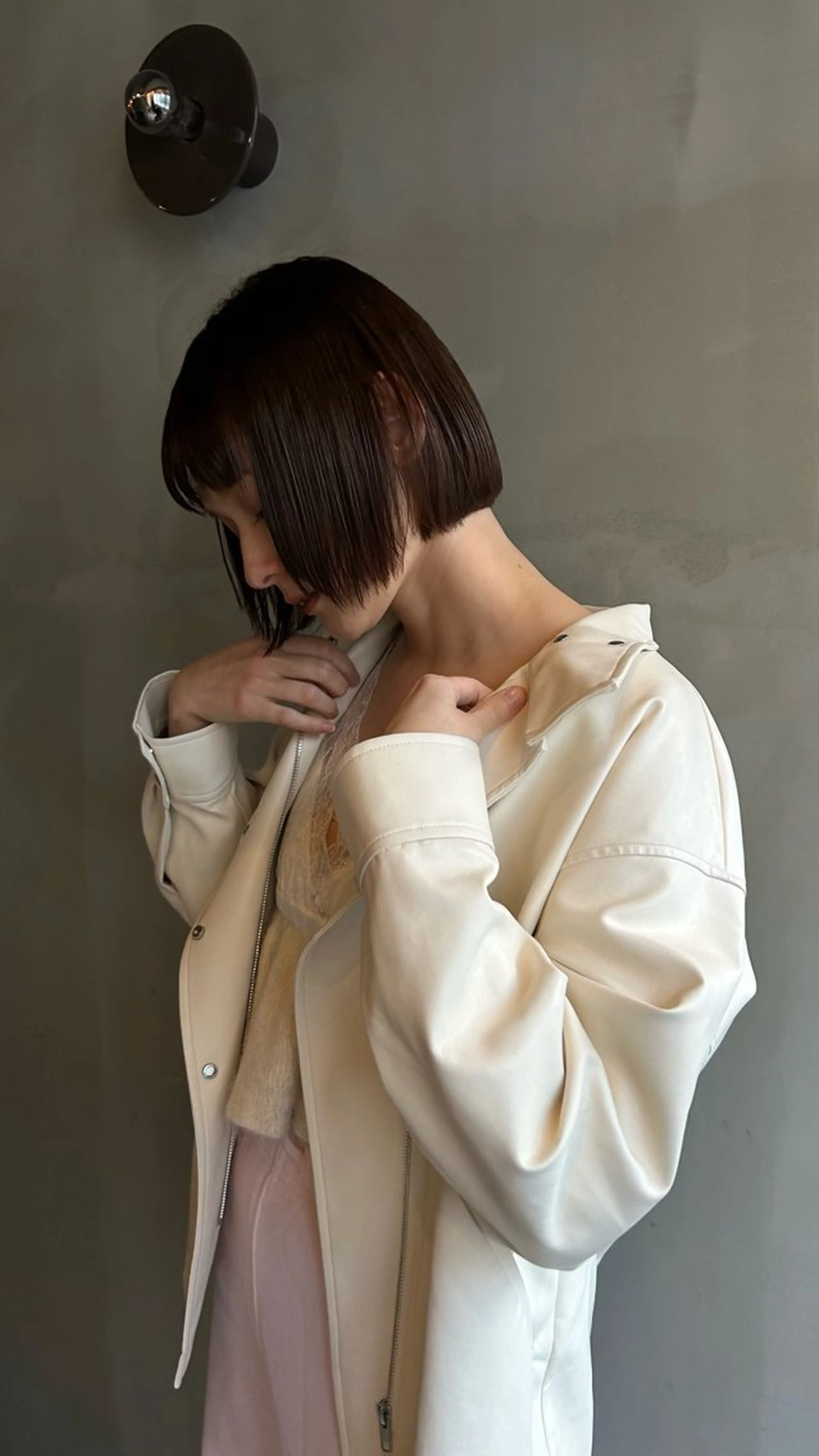 ショート カラー カット ヘアカラー トリートメント ショート/ボブ/ 心斎橋/宮脇美奈のヘアスタイル