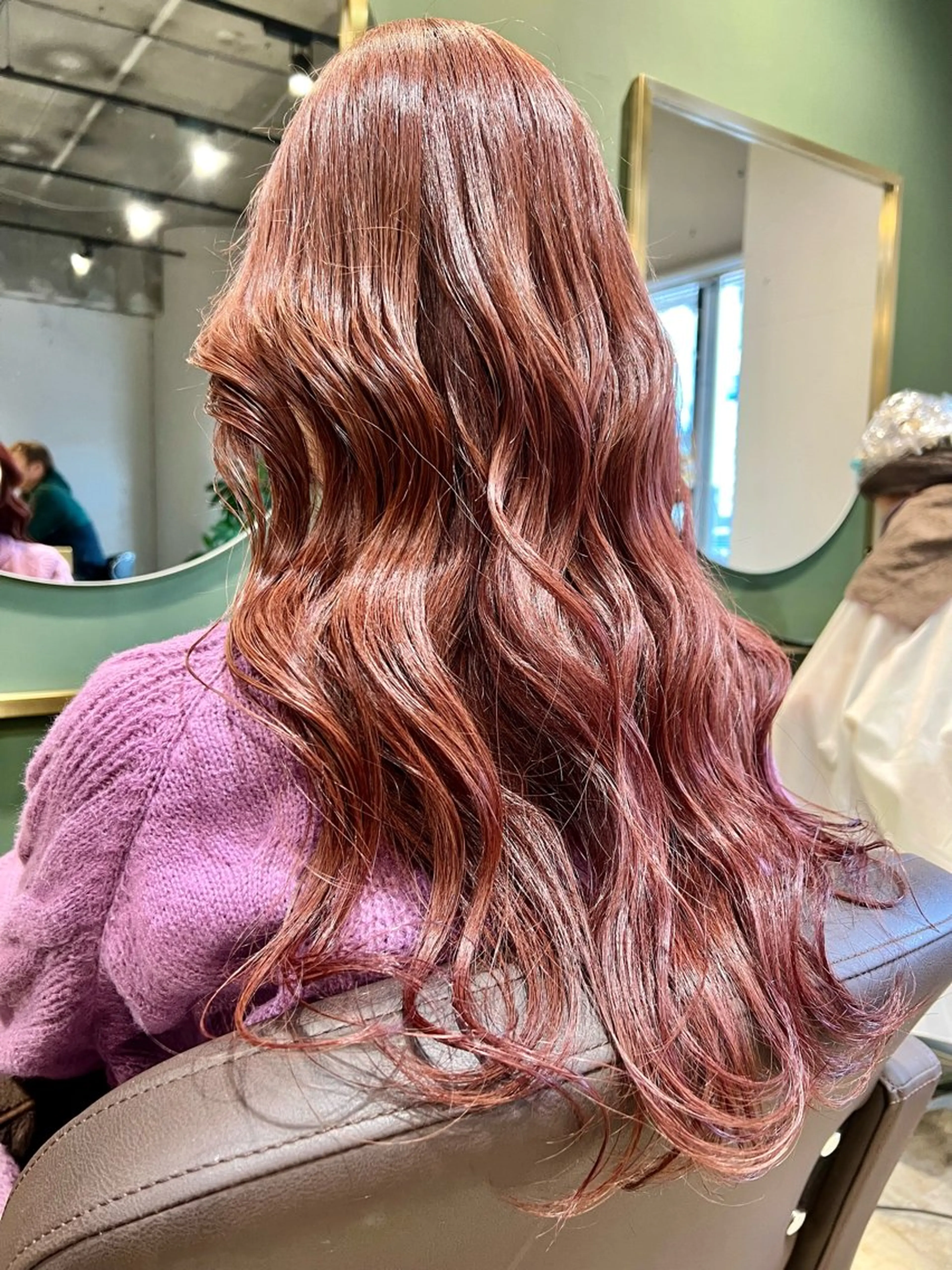 ロング カラー ヘアカラー トリートメント ヘッドスパ カラースペシャリスト しょう🧑🏼‍🎨のヘアスタイル