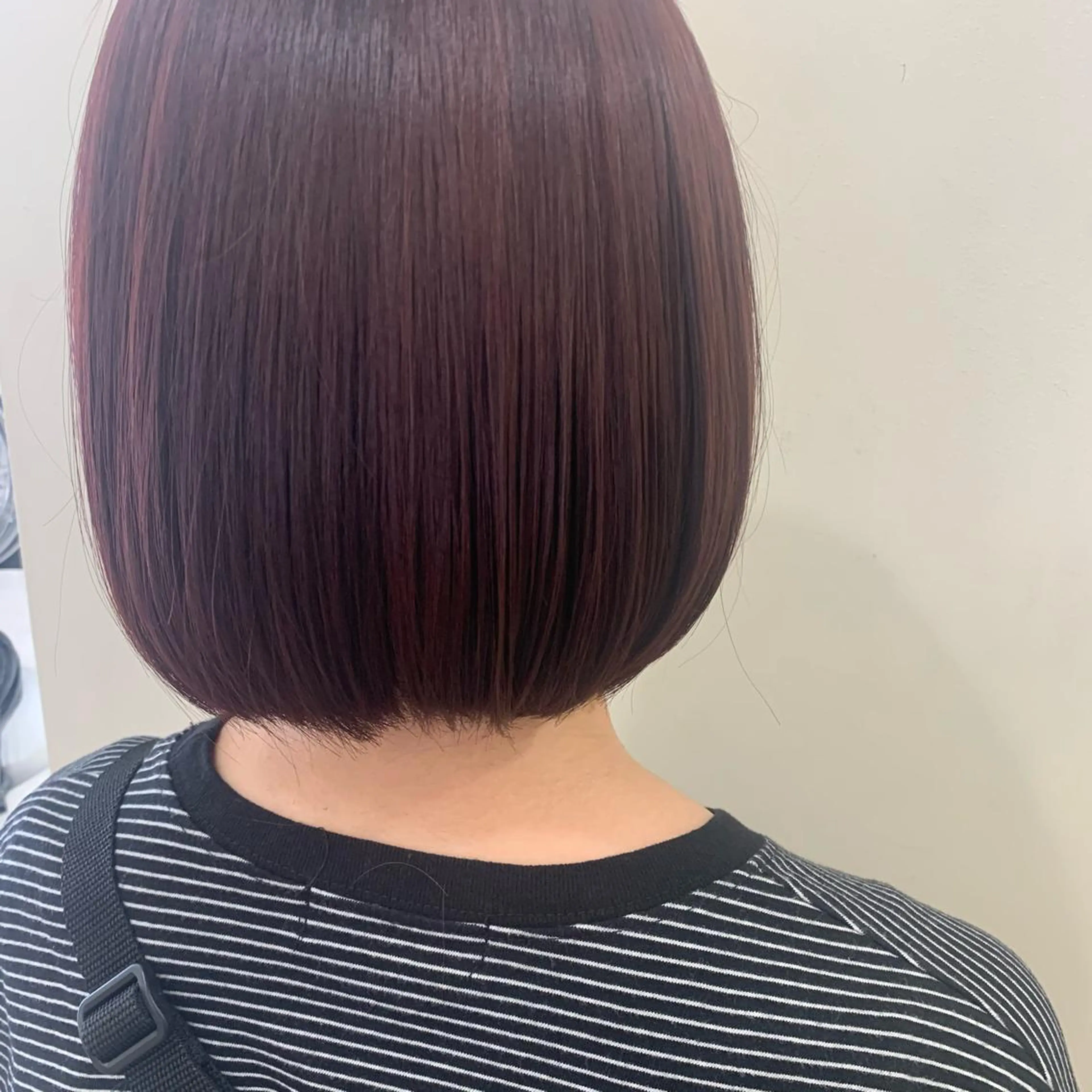 カラー ボブ/美髪矯正 /佐藤　奈巳のヘアスタイル
