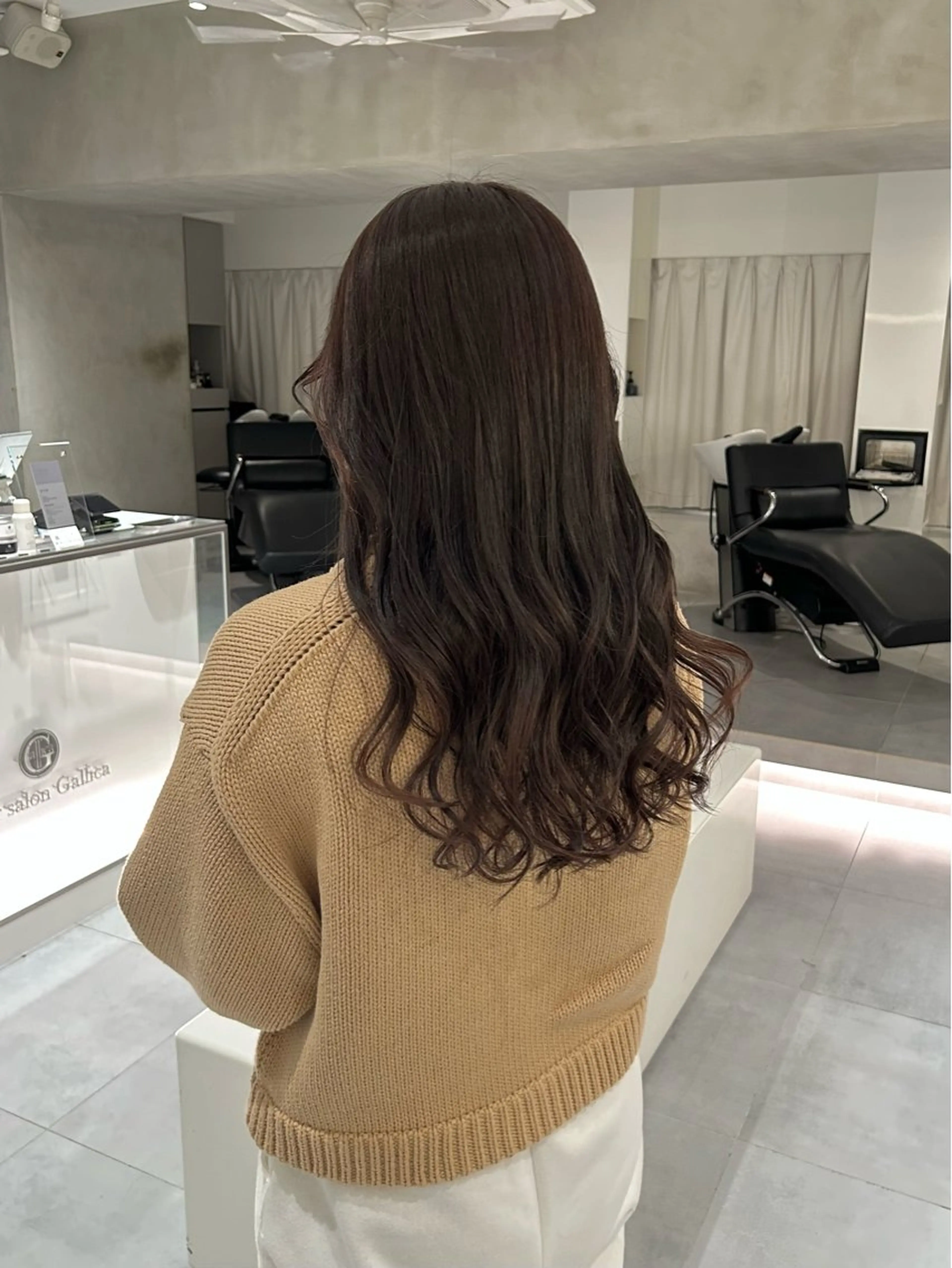 ロング カラー カット ヘアカラー 🧚つやさらhair 🧚manakaのヘアスタイル