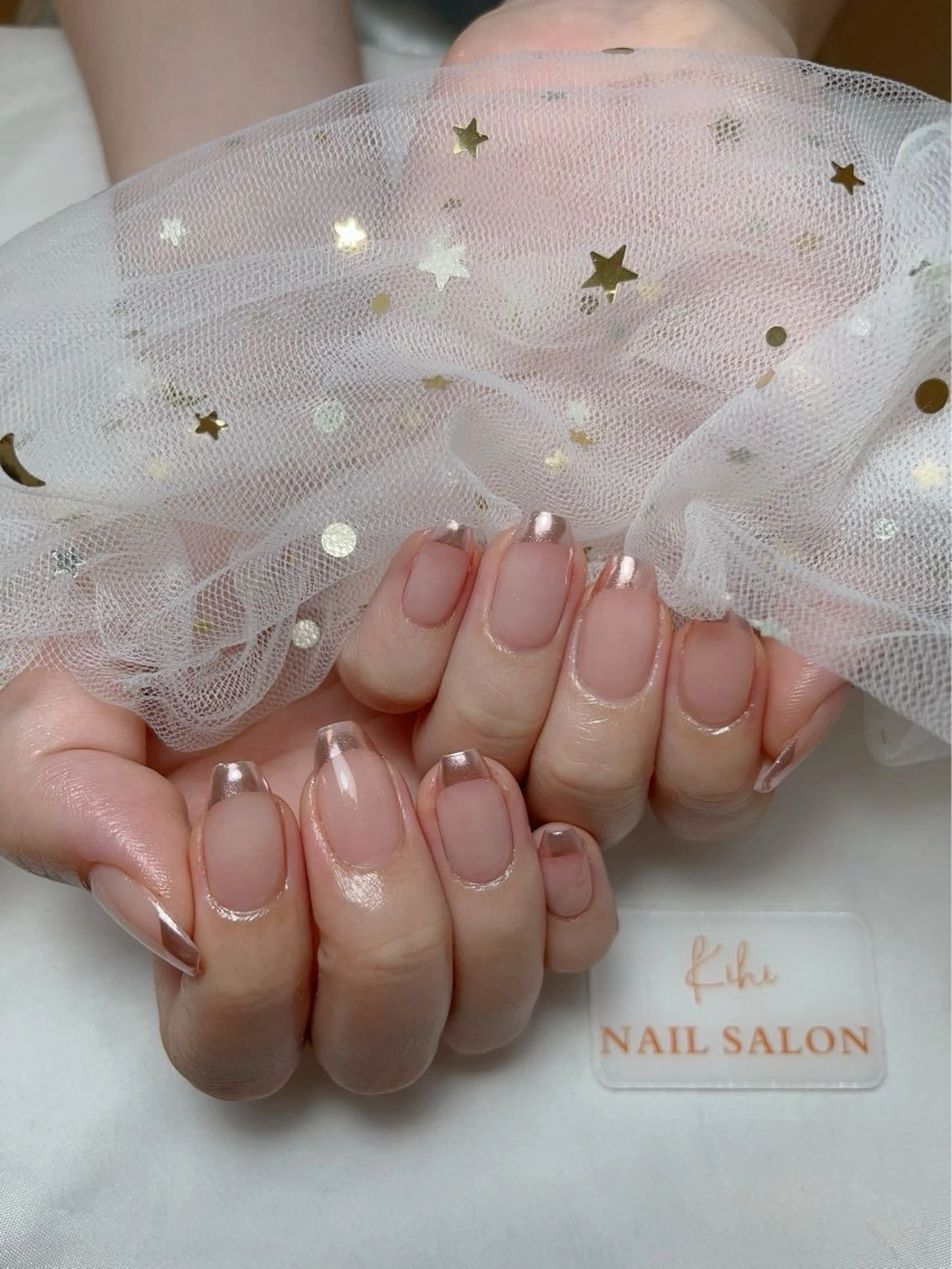 ネイル アートネイル フレンチネイル ジェルネイル グラデーション 韓国ネイル ハンドネイル 💕鈴木ユリ パラジェル/オフ無料のネイルデザイン