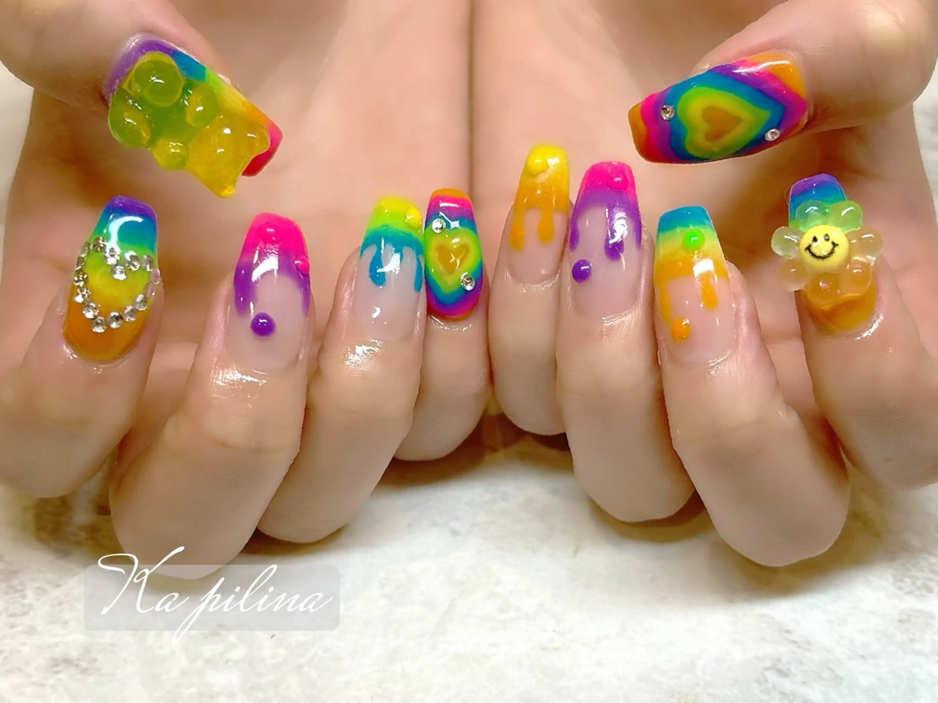 ネイル Ka pilina所属・♡プライベートサロン Ka pilina♡のネイルデザイン