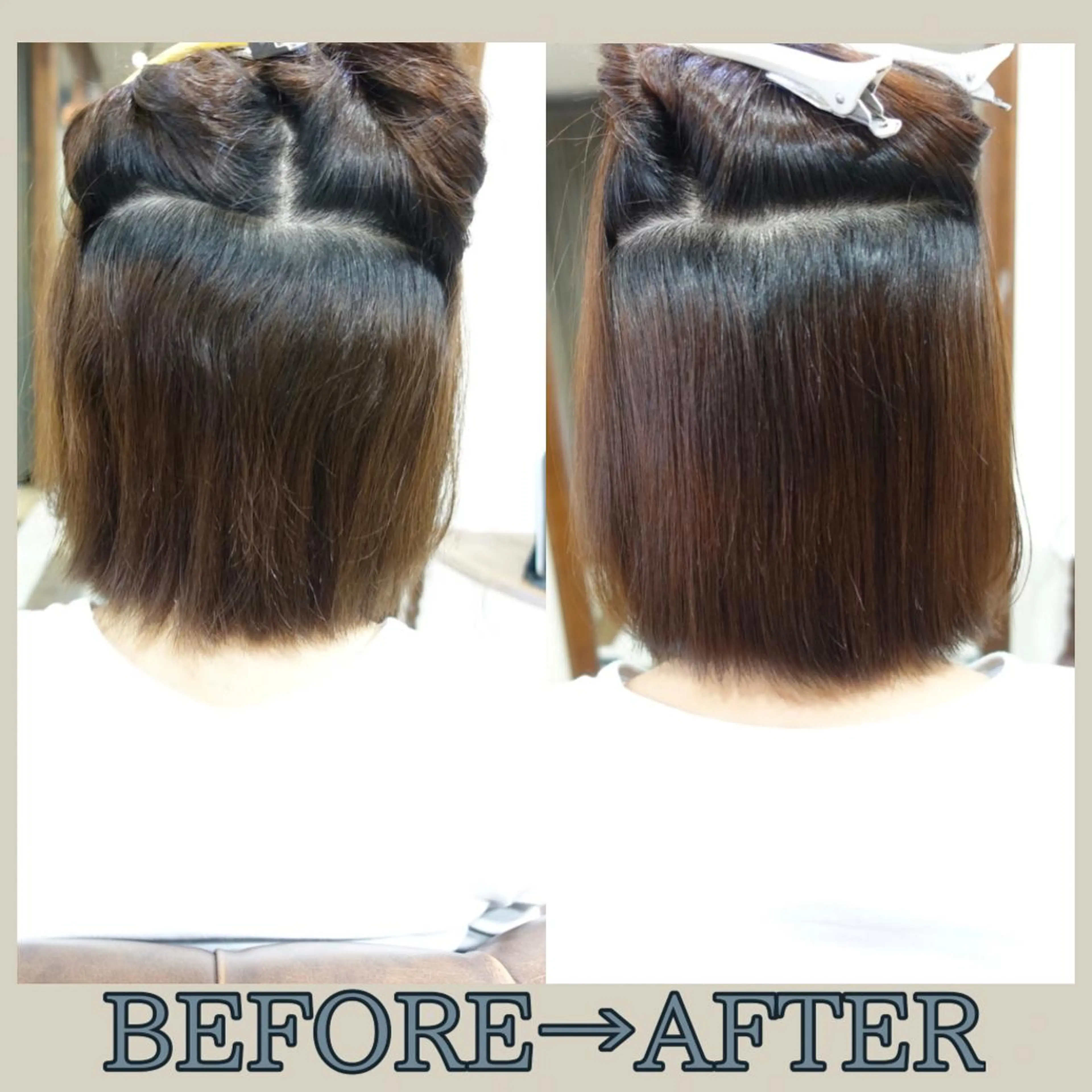 ミディアム 縮毛矯正 縮毛矯正＆髪質改善特化型サロン所属・髪質改善＆縮毛矯正 三上大地のヘアスタイル